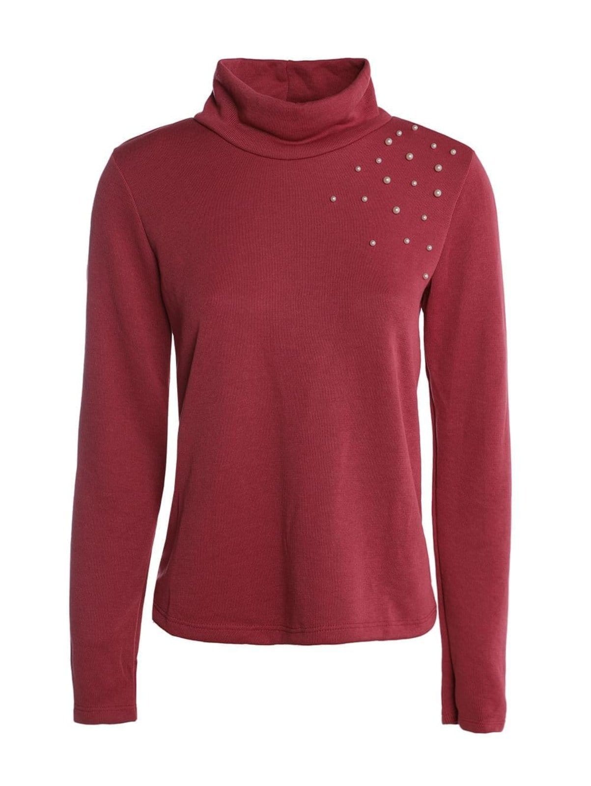 Vista 2 Blusa Malha Tricot Autentique Feminina Autentique rosa