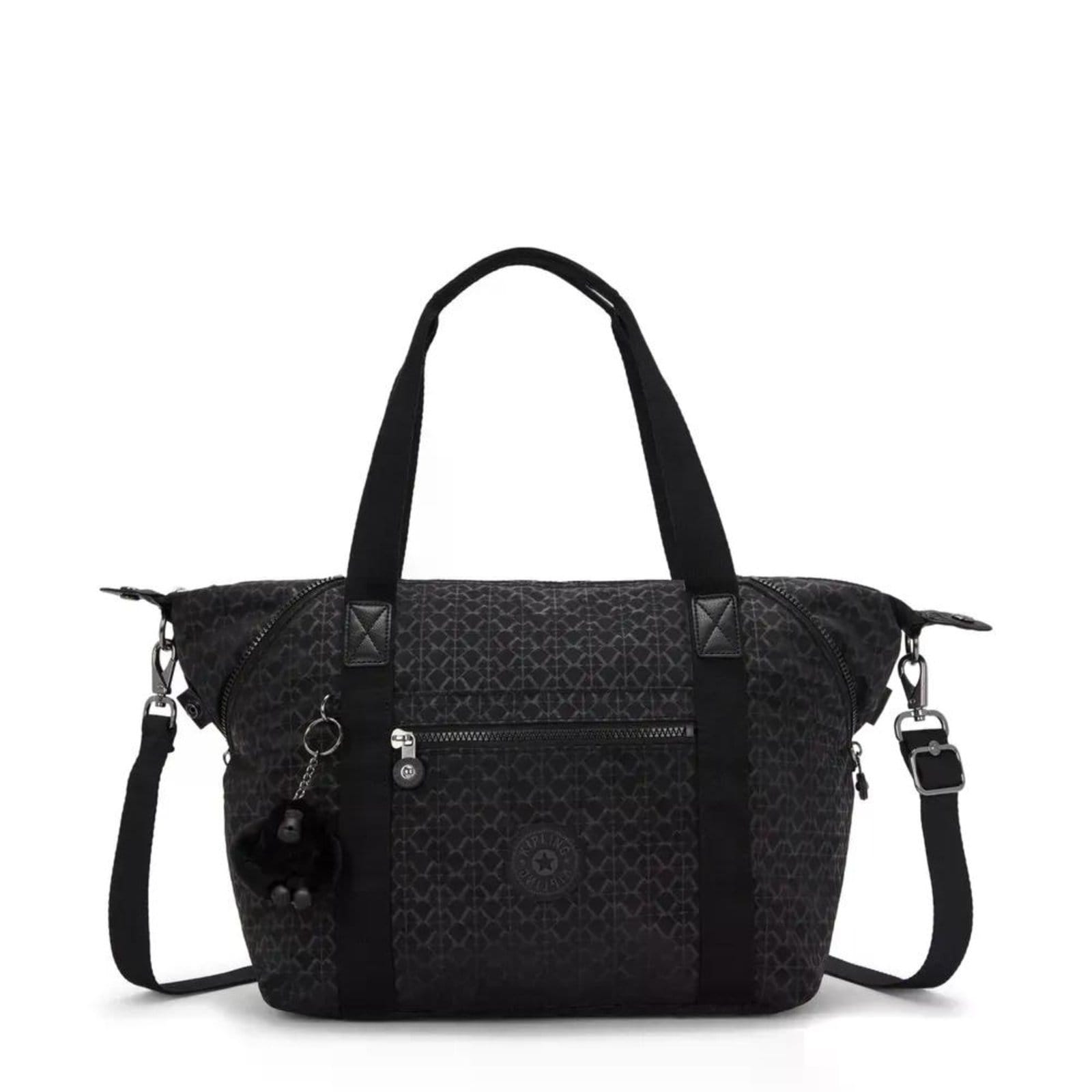 Vista principal Bolsa Kipling Art Signature Emb Kipling preto