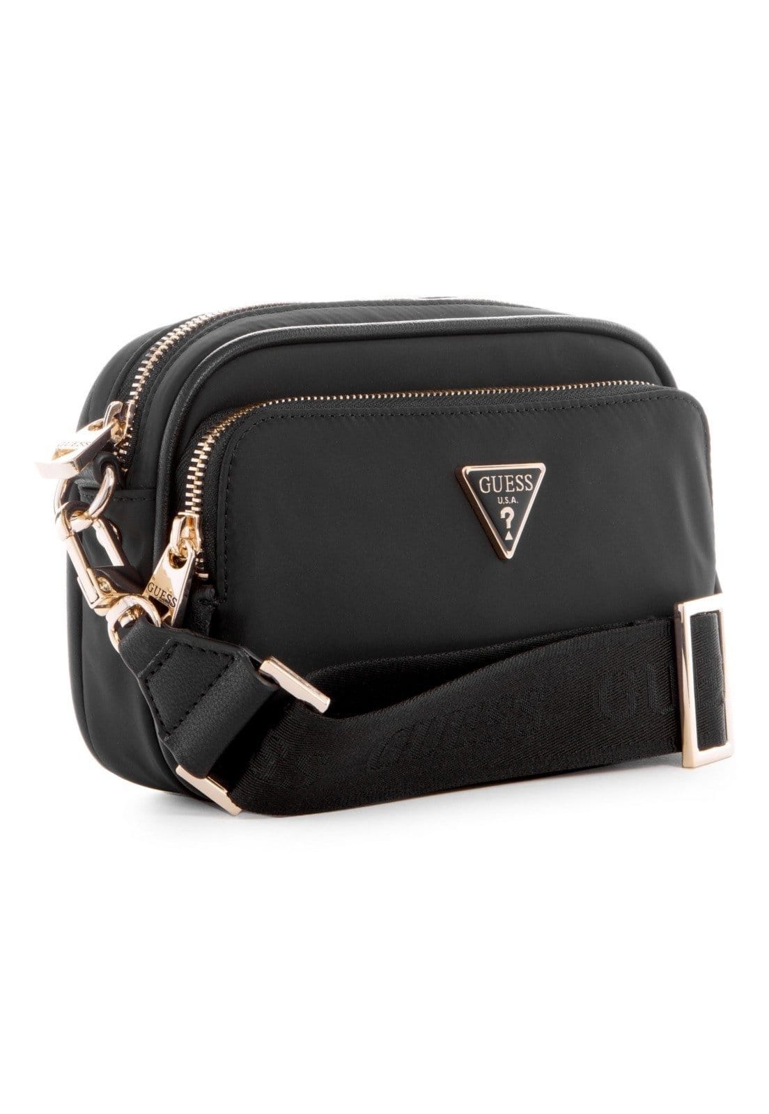 Vista 2 Bolsa Eco Gemma Mini Crossbody Camera Guess preto