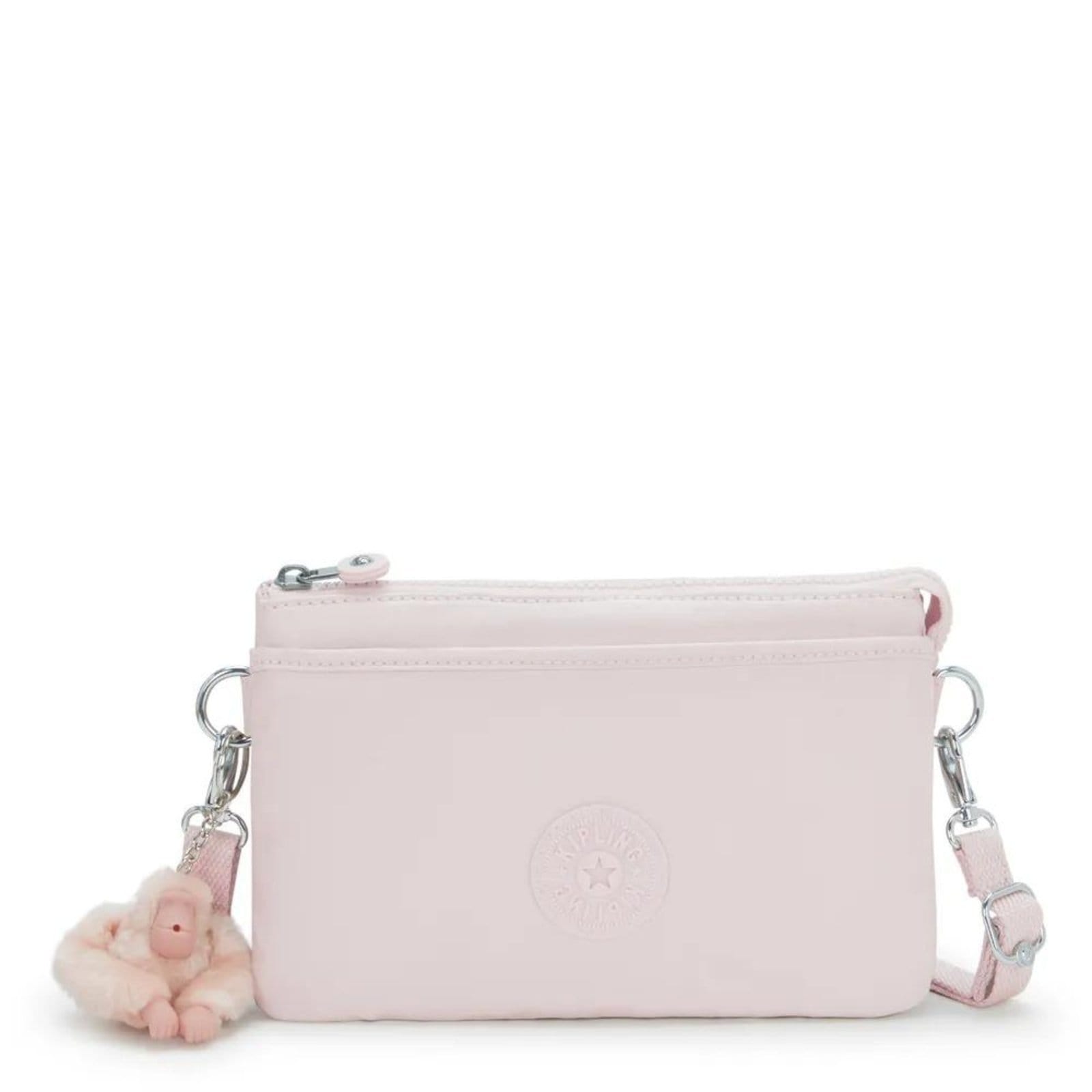 Bolsa Kipling Riri Pink Shine