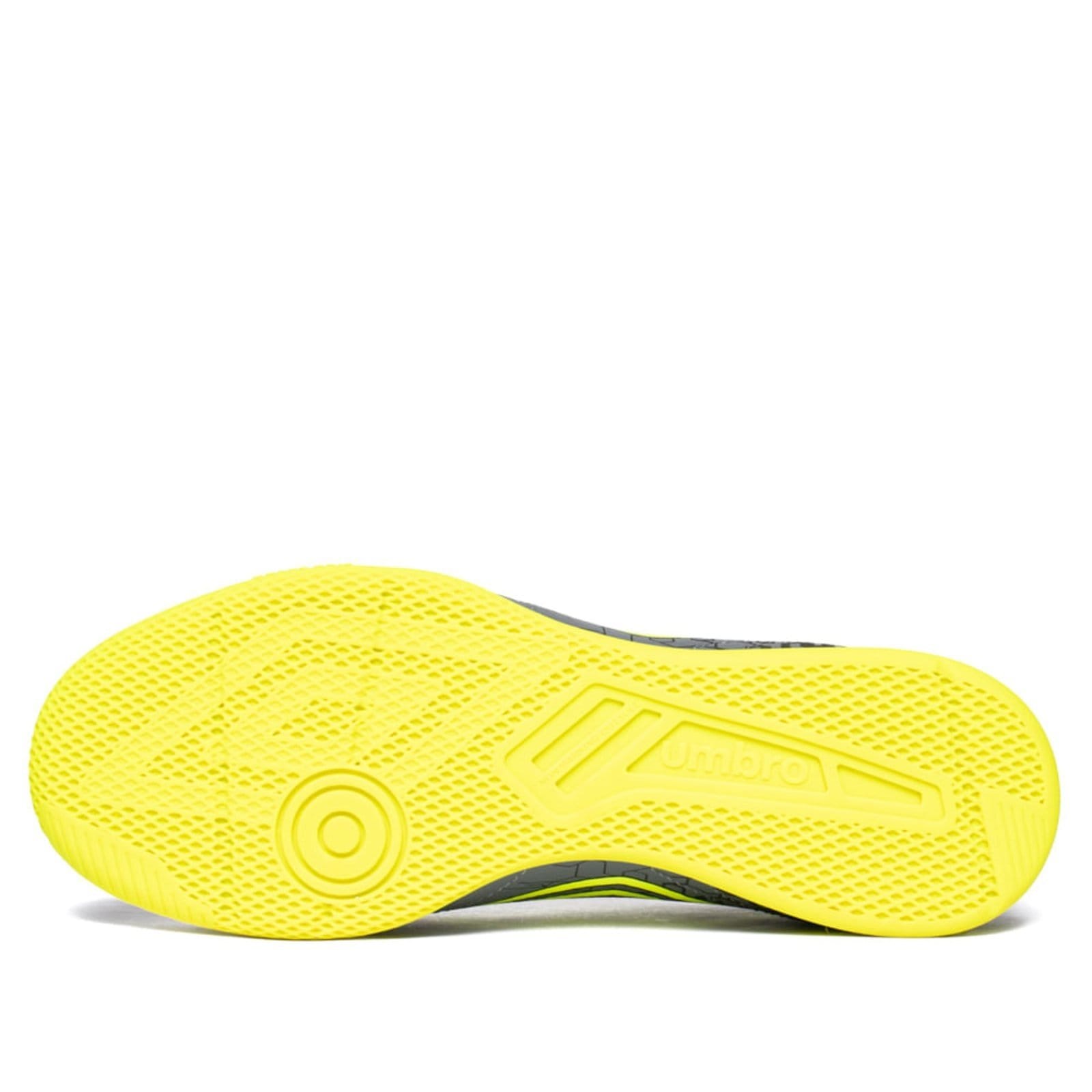 Vista 2 Chuteira Masculina Umbro Class Neo Futsal Cinza/Verde Umbro cinza verde