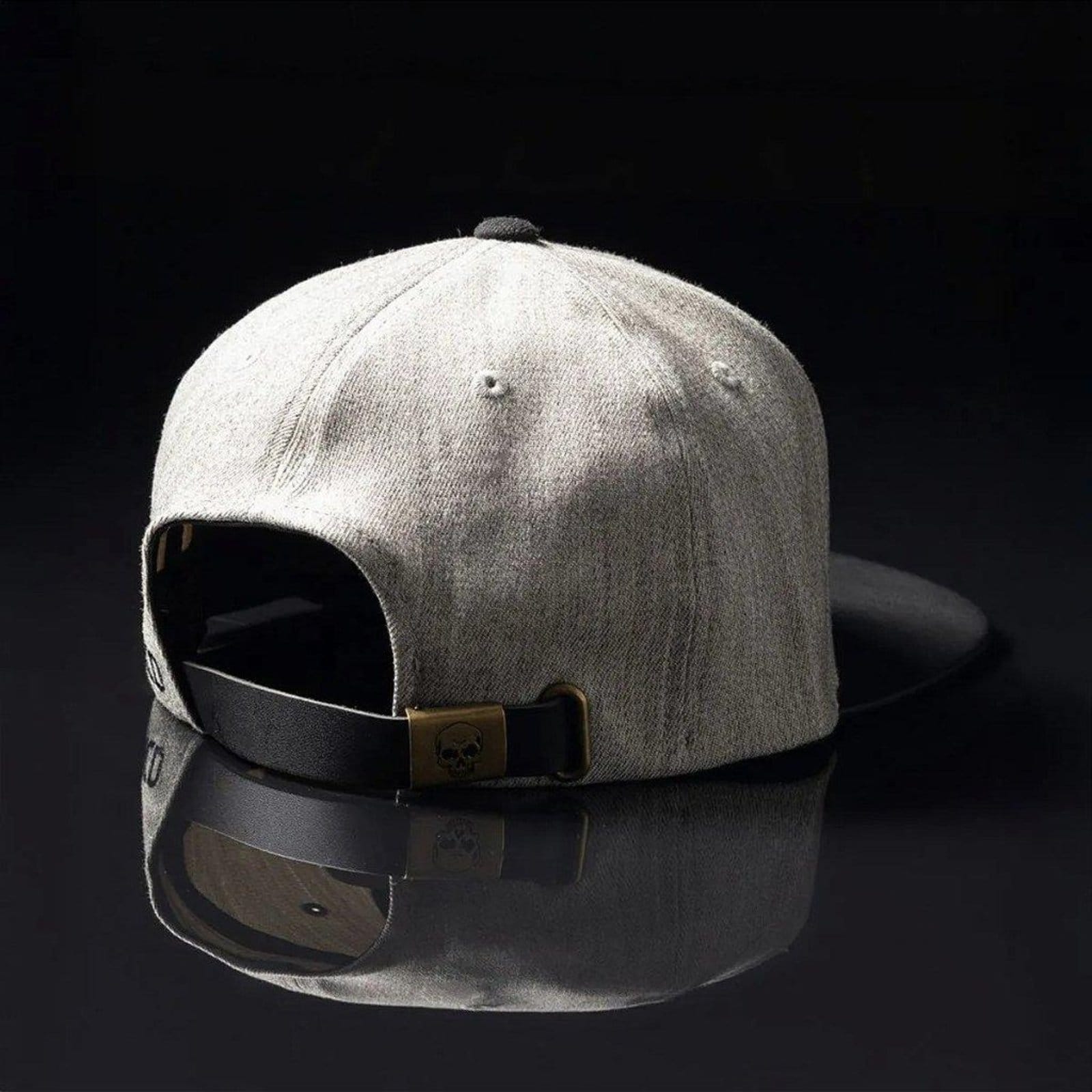 Vista 2 Boné MCD Aba Reta Fitão 1.10 Flexfit WT25 Claro MCD cinza