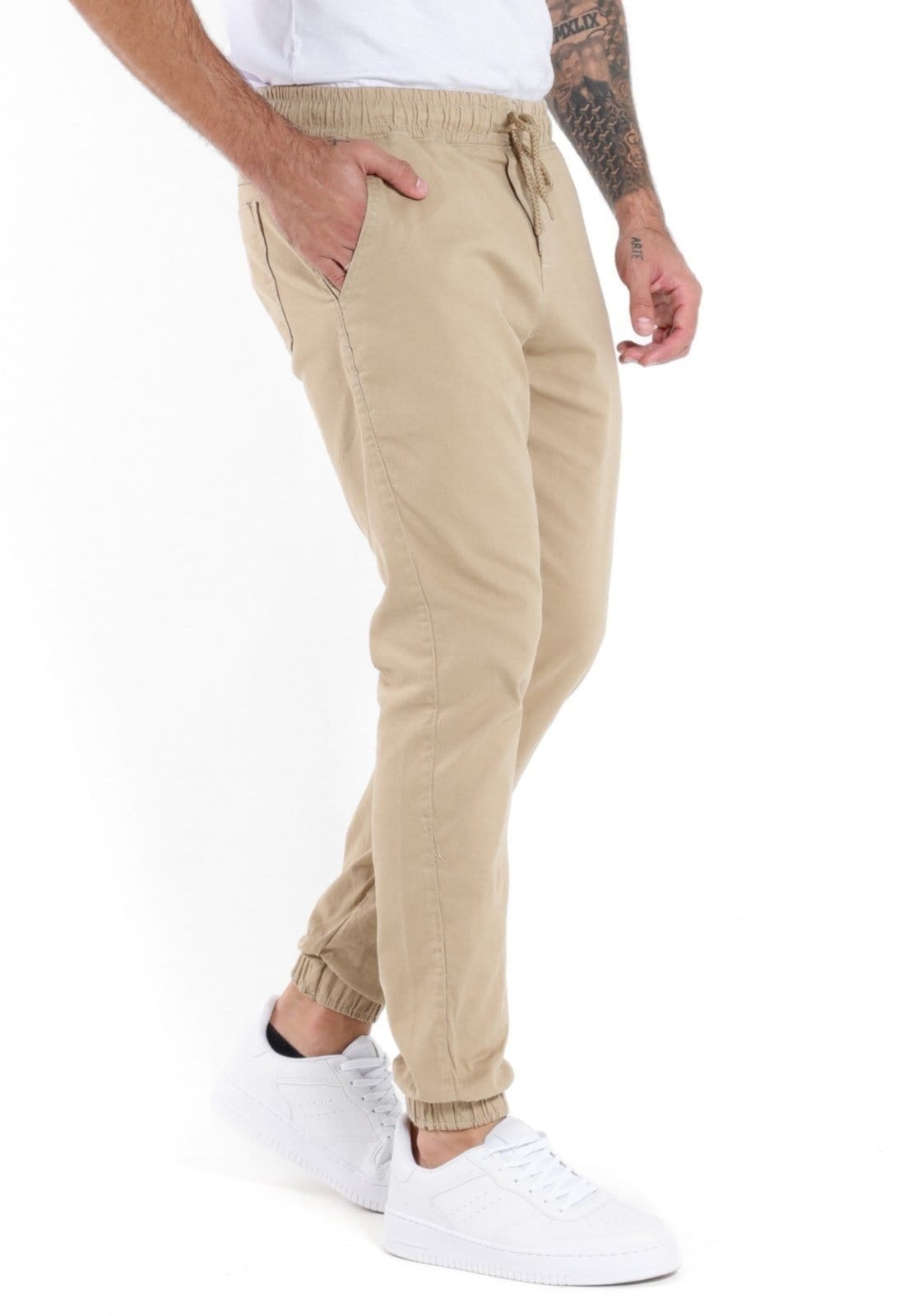 Calça Jogger Sarja Masculina Daze Modas