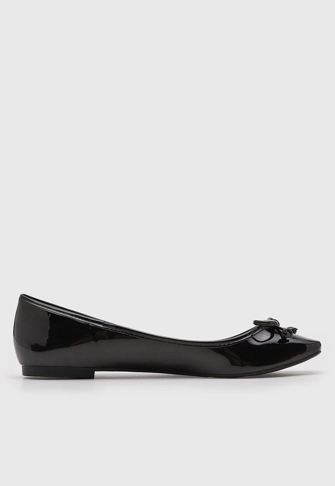 Vista 2 Sapatilha Feminina Santa Lolla Laço Preta Santa Lolla preto