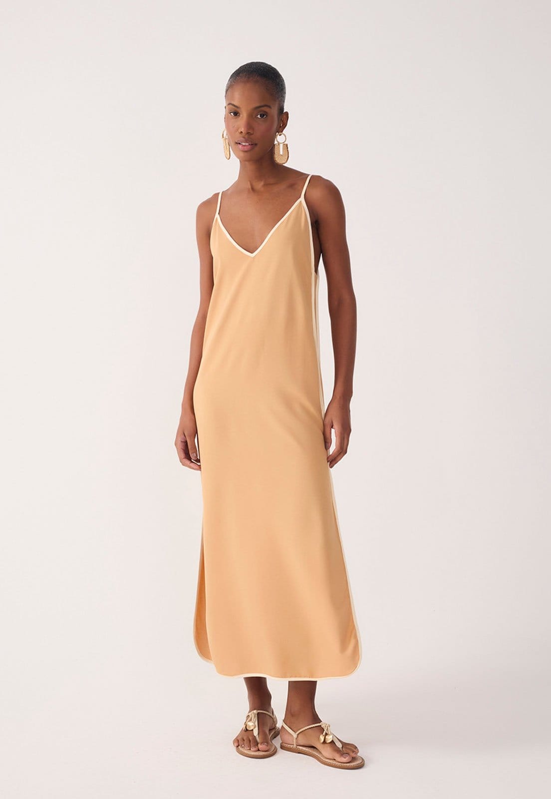 Vestido Feminino Dress To Midi Viés Midi