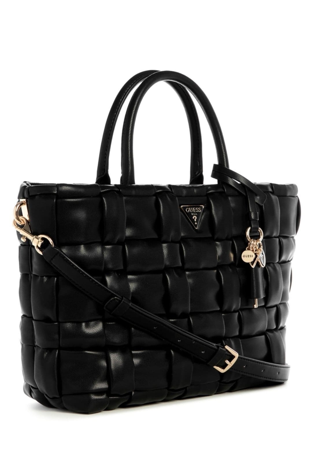 Vista 2 Bolsa Guess Marion Satchel Guess preto