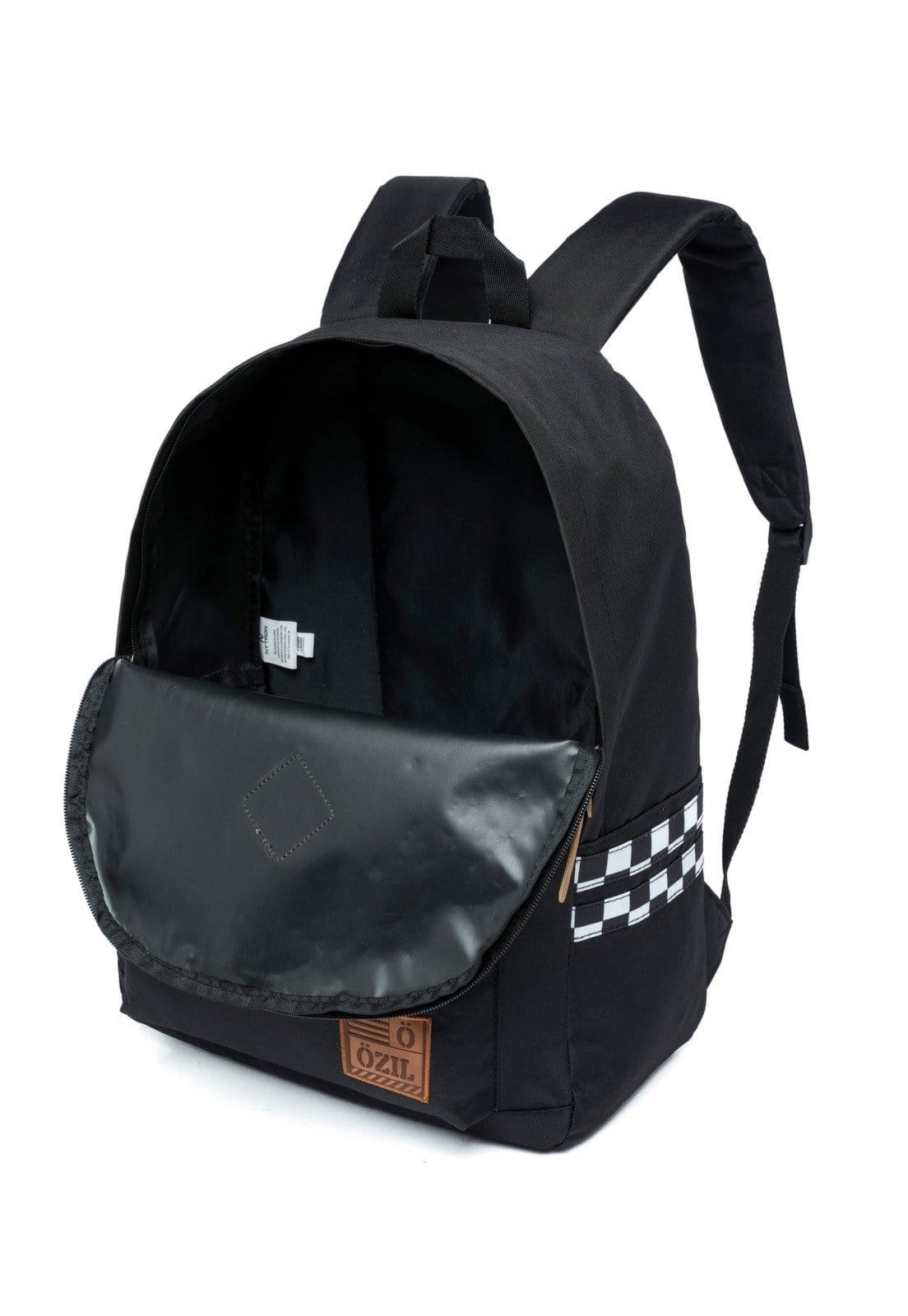 Vista 2 Mochila Bolsa Ozil Estojo Universidade Reforçada Viagem Ozil preto