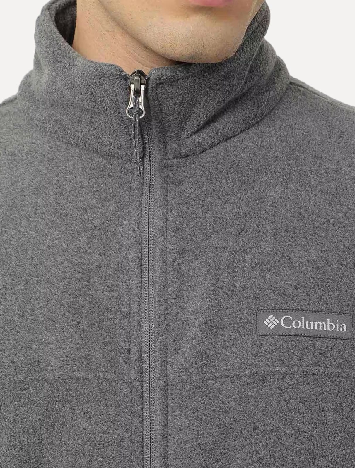 Vista 2 Jaqueta Columbia Masculina Fleece Basin Trail III Full Zip Columbia preto