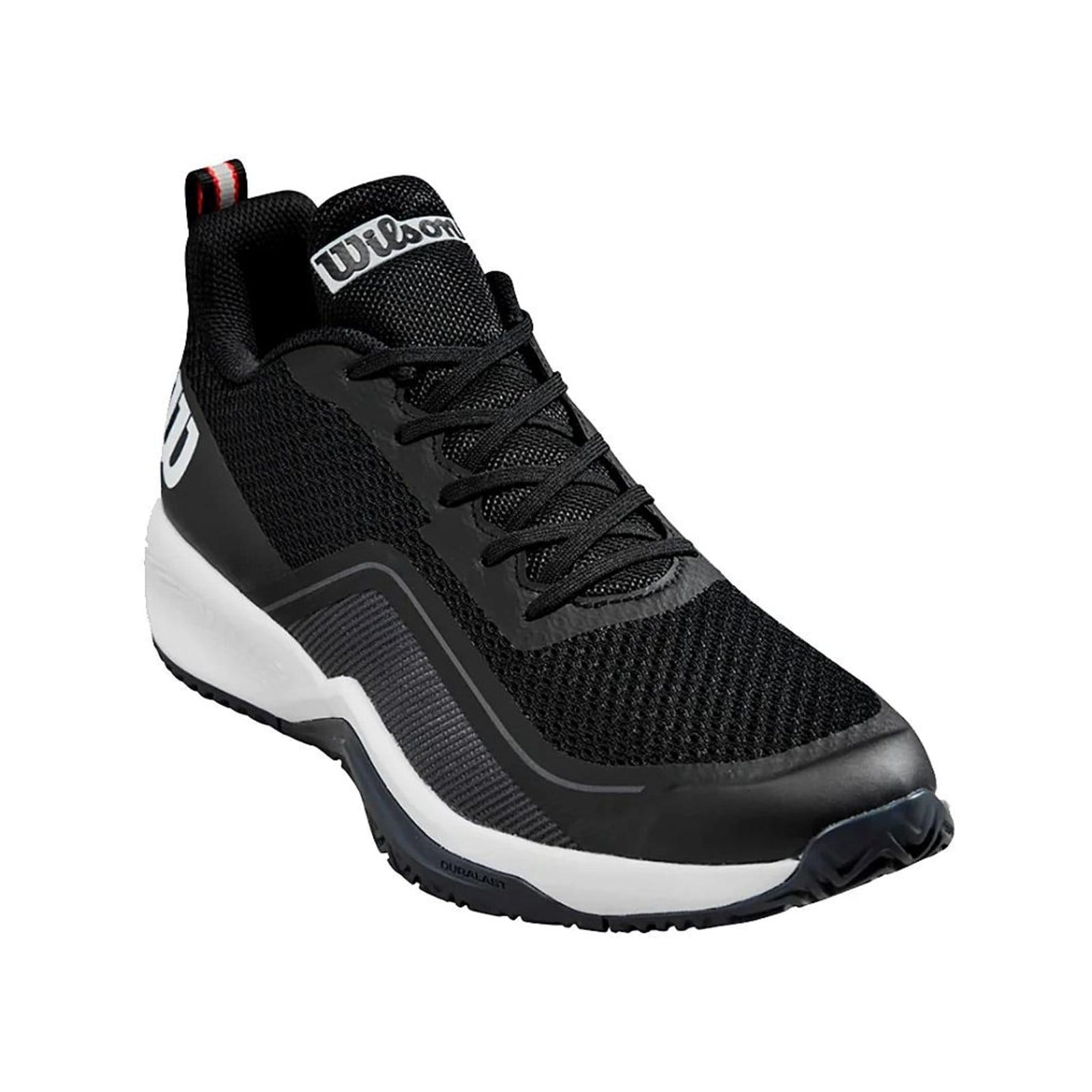 Vista 2 Tenis Wilson RUSH PRO LITE Masculino All Court Wilson preto