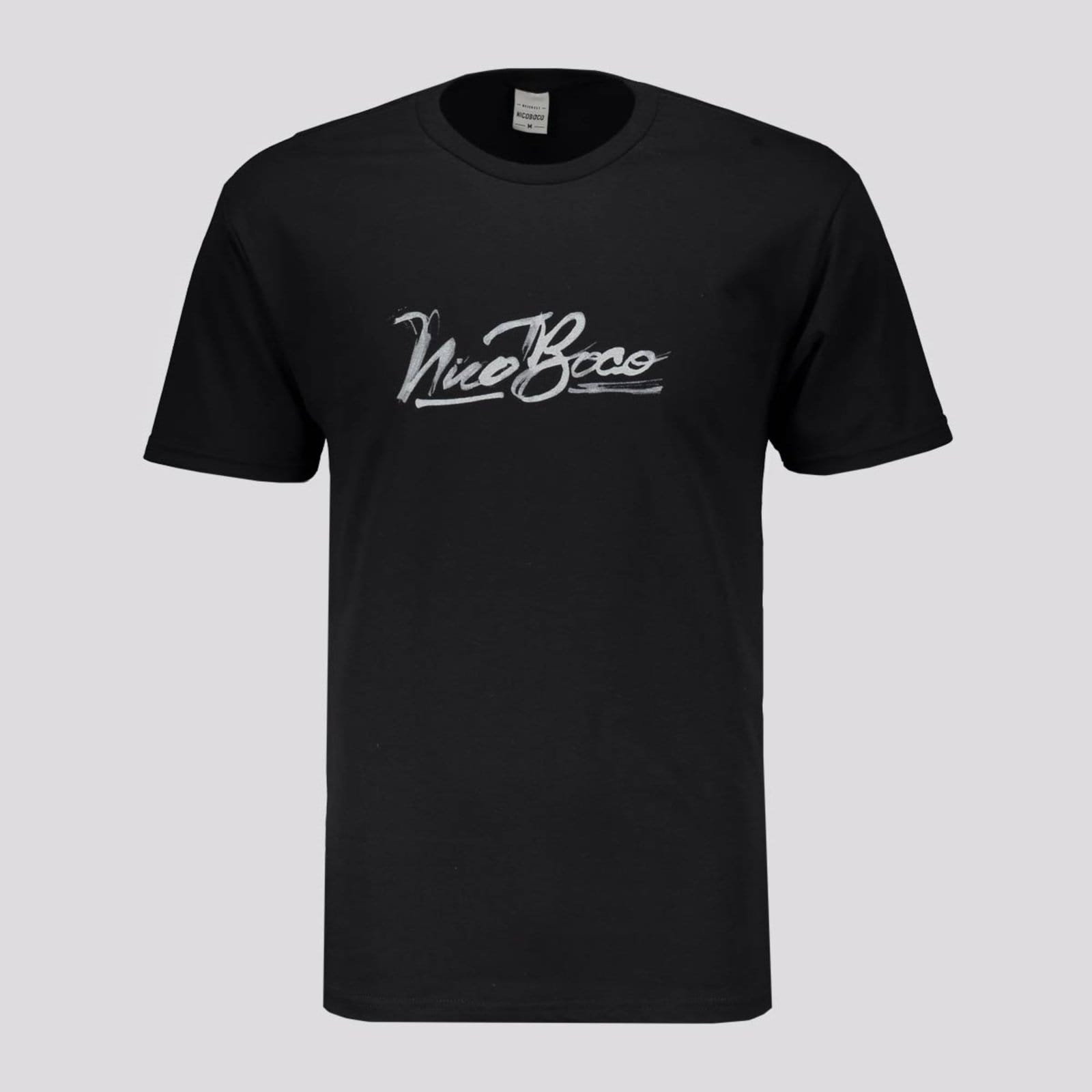 Camiseta Nicoboco Zanzibar Preta