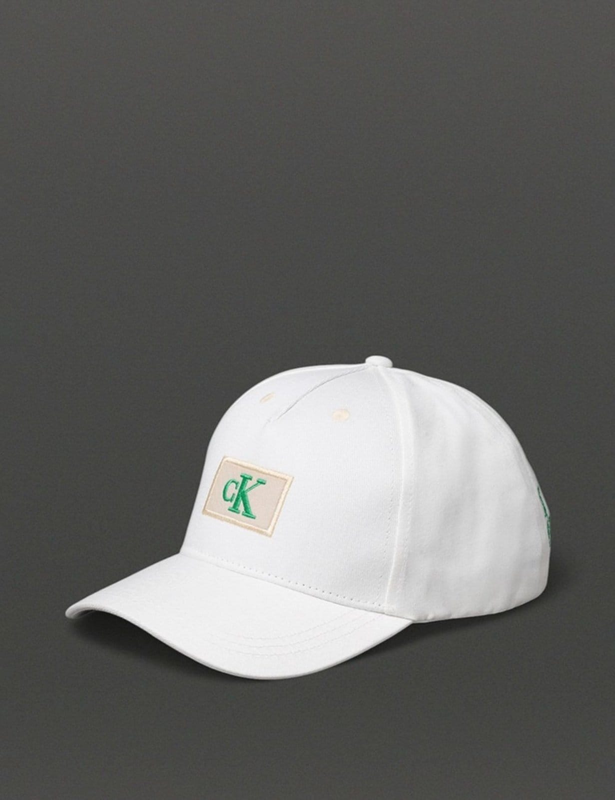 Boné Masculino 5 Gomos Patch Calvin Klein Jeans - Off White