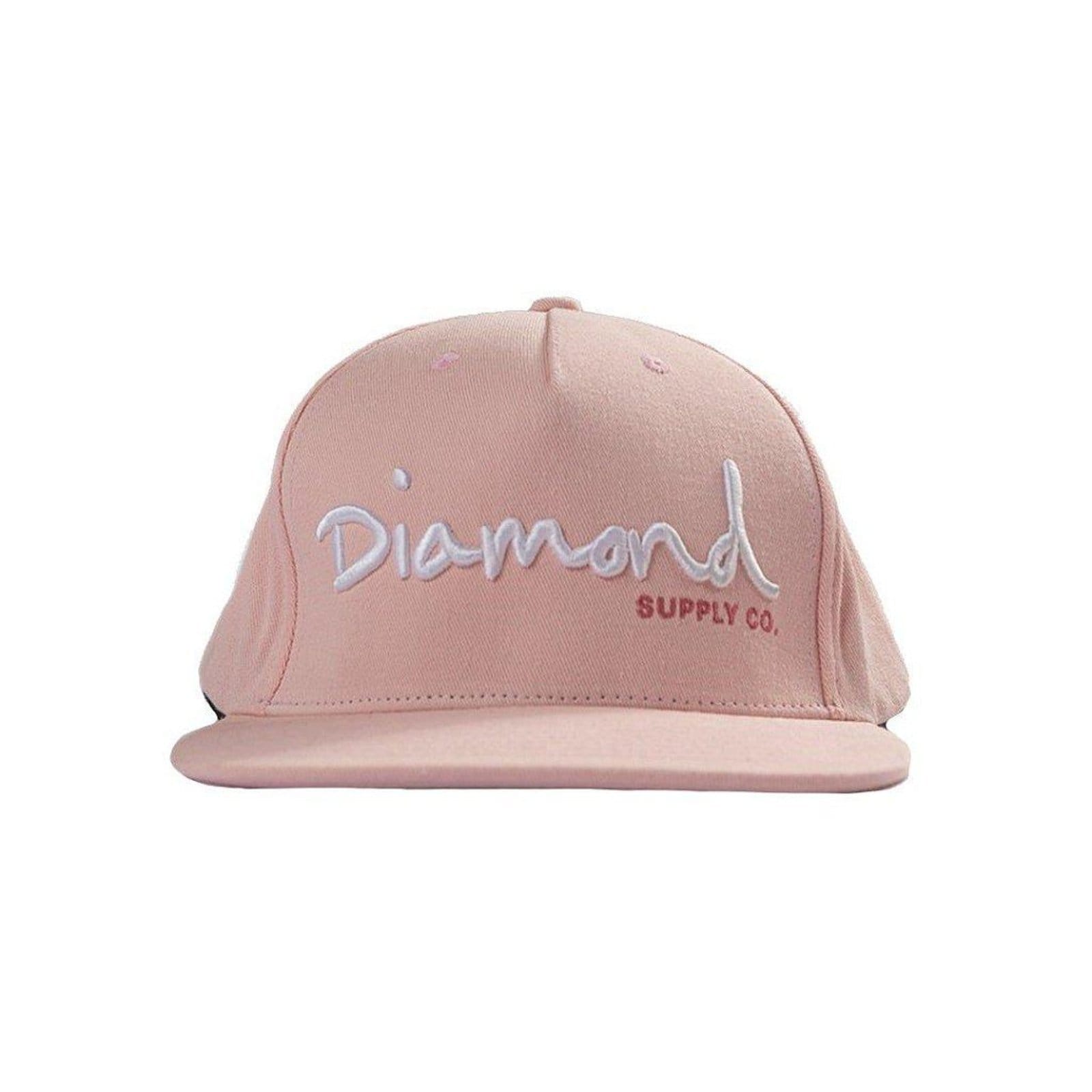 Boné Diamond Aba Reta OG Script Structured Snapback