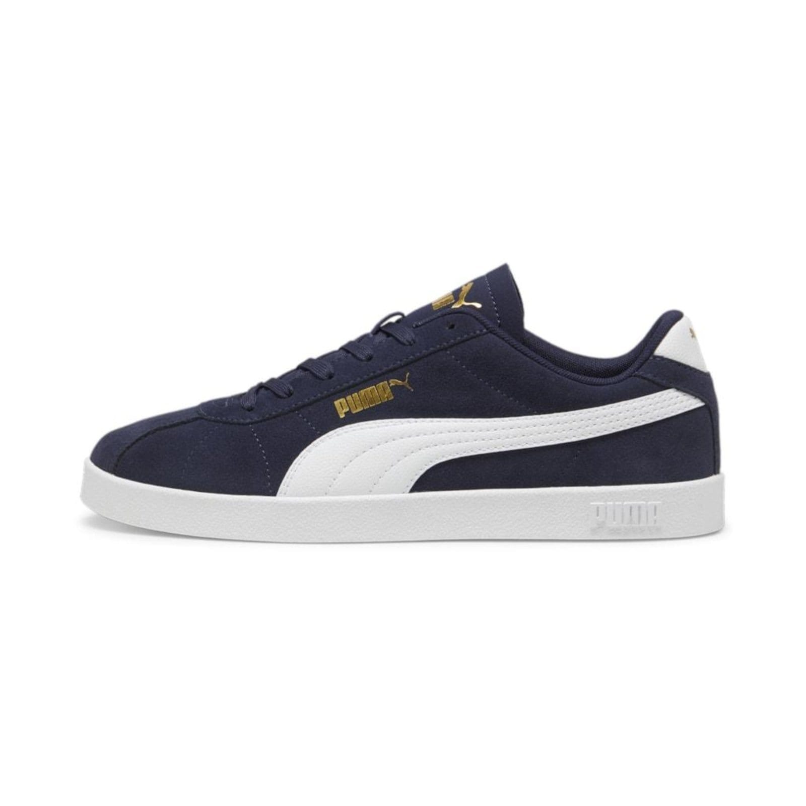 Tênis Puma Club II Navy/White/Gold