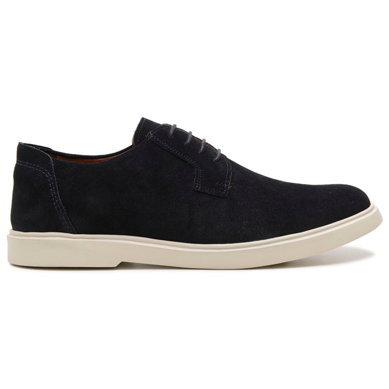 Vista 2 Sapato Masculino Casual Veritimo Em Couro Sider Derby Mocassim Amarrar Esporte Fino Macio Veritimo preto
