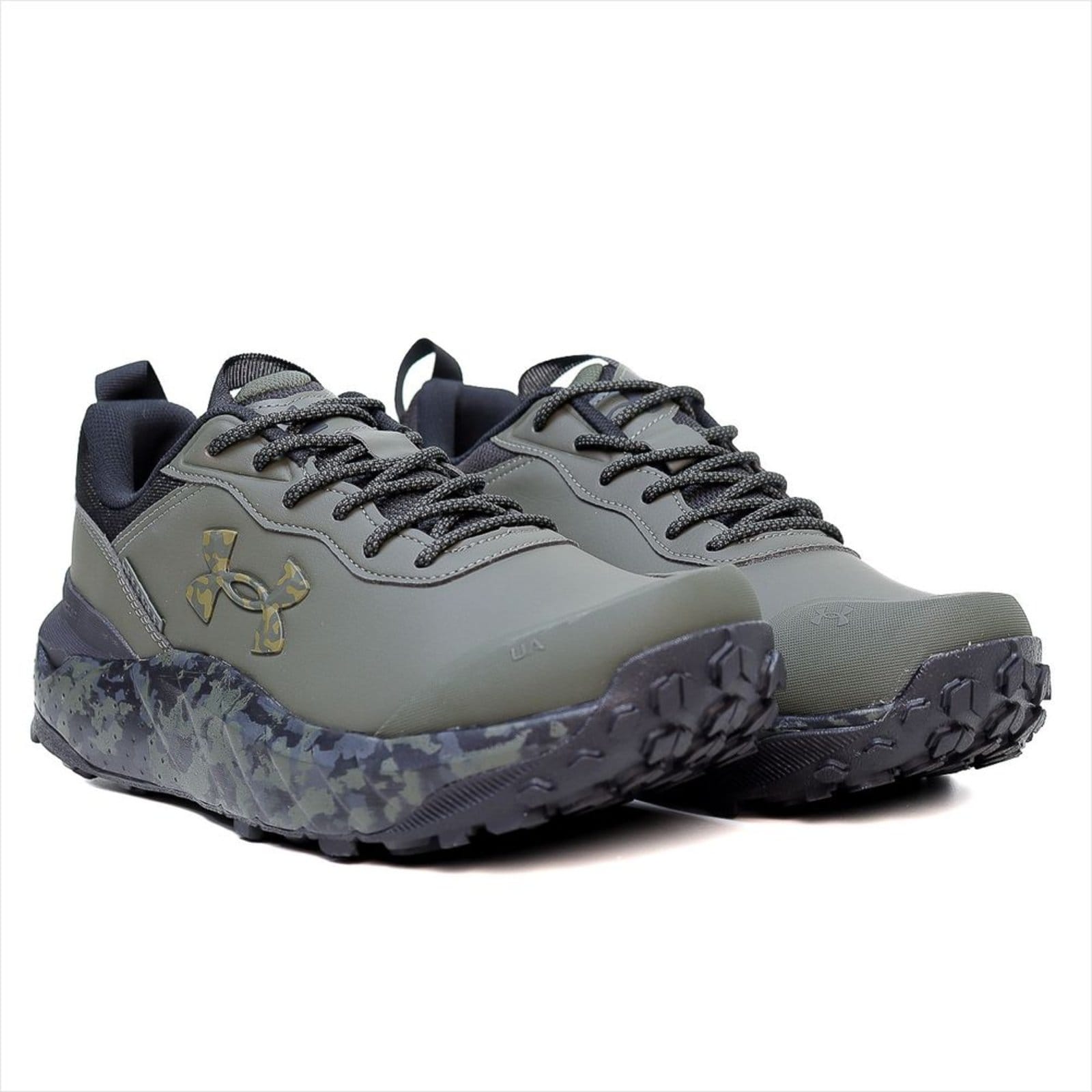 Vista 2 Tênis de Trilha Masculino Under Armour Defense Low Under Armour verde