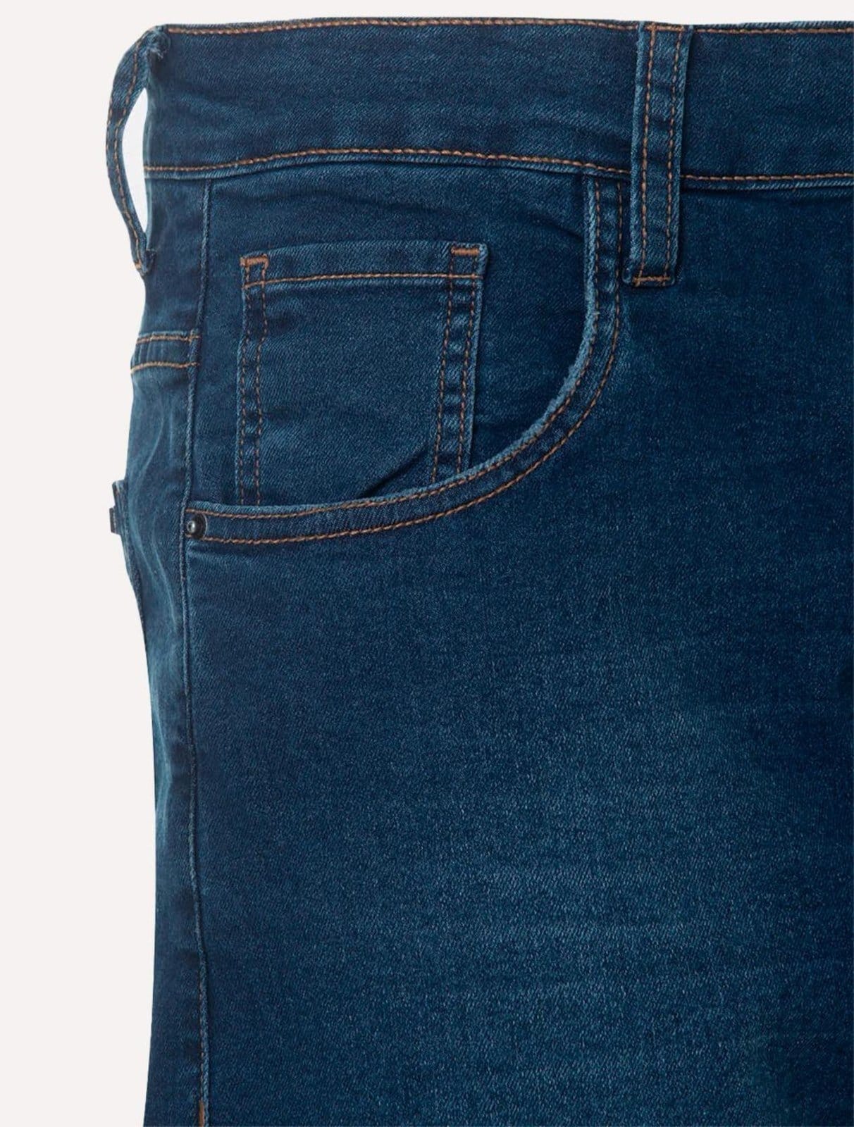 Vista 2 Bermuda John John Jeans Masculina Lausanne Médio John John azul