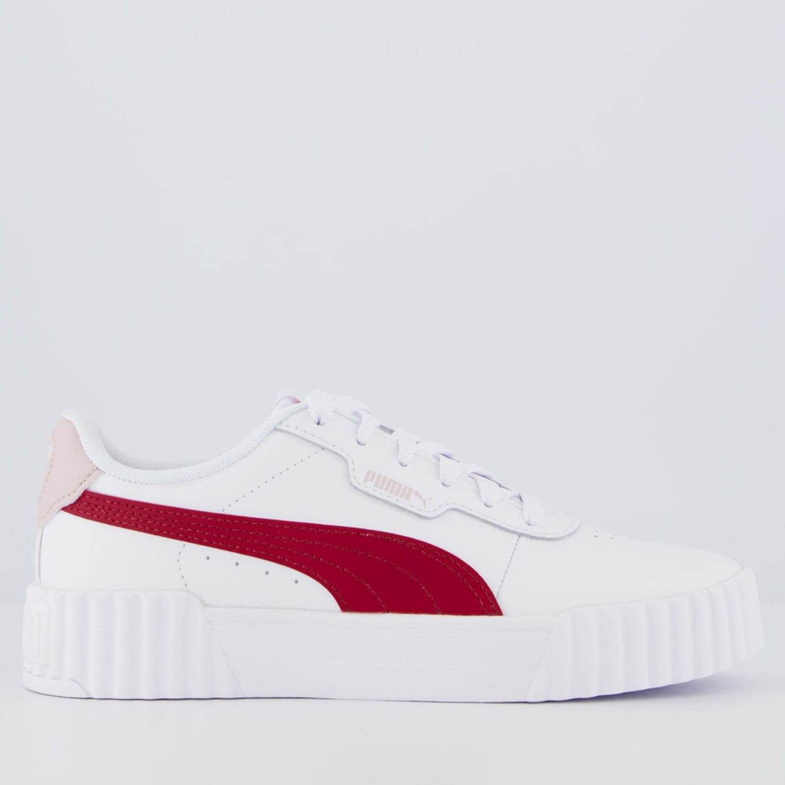 Tênis Puma Carina 3.0 Feminino e Vermelho