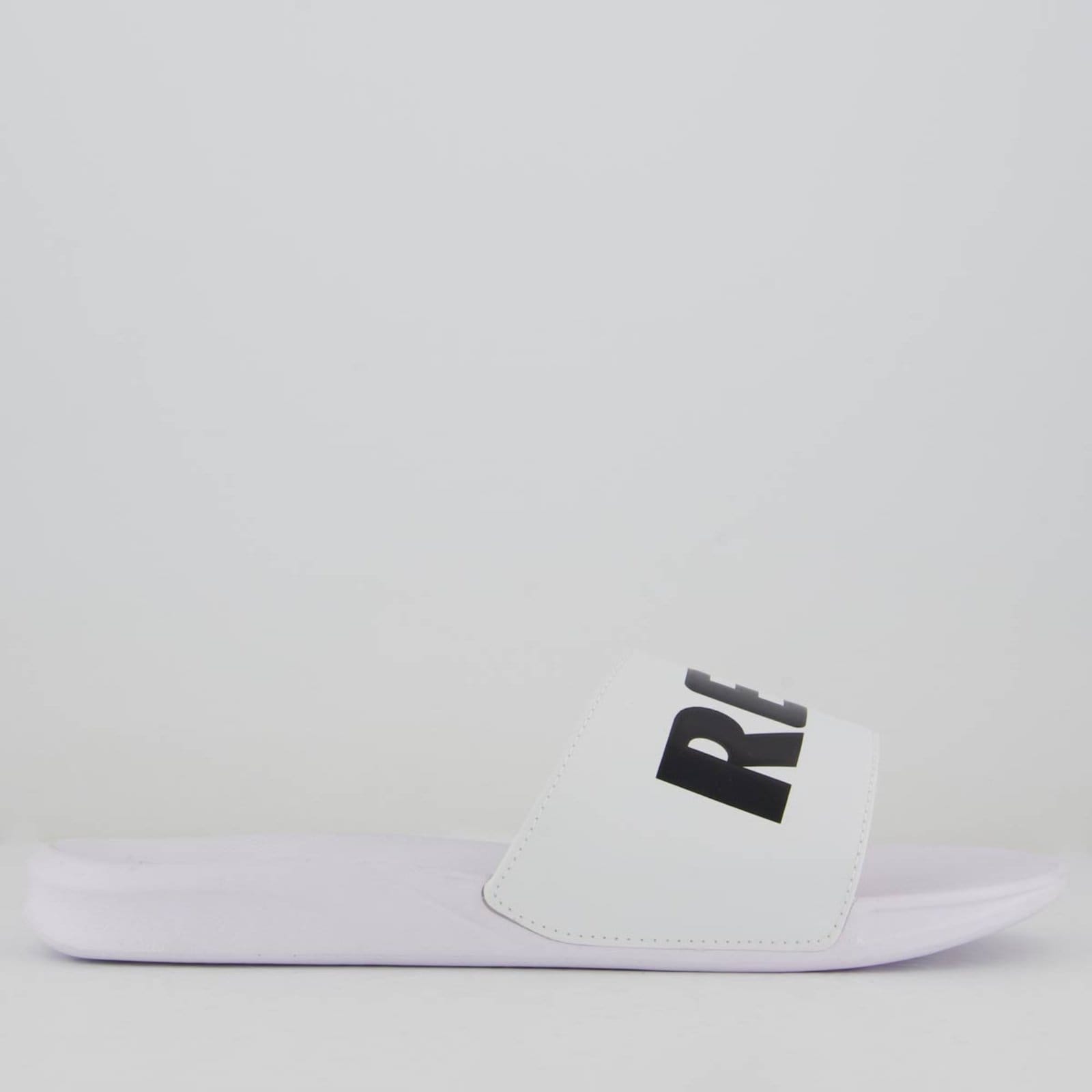 Vista 2 Chinelo Reef One Slide Reef branco