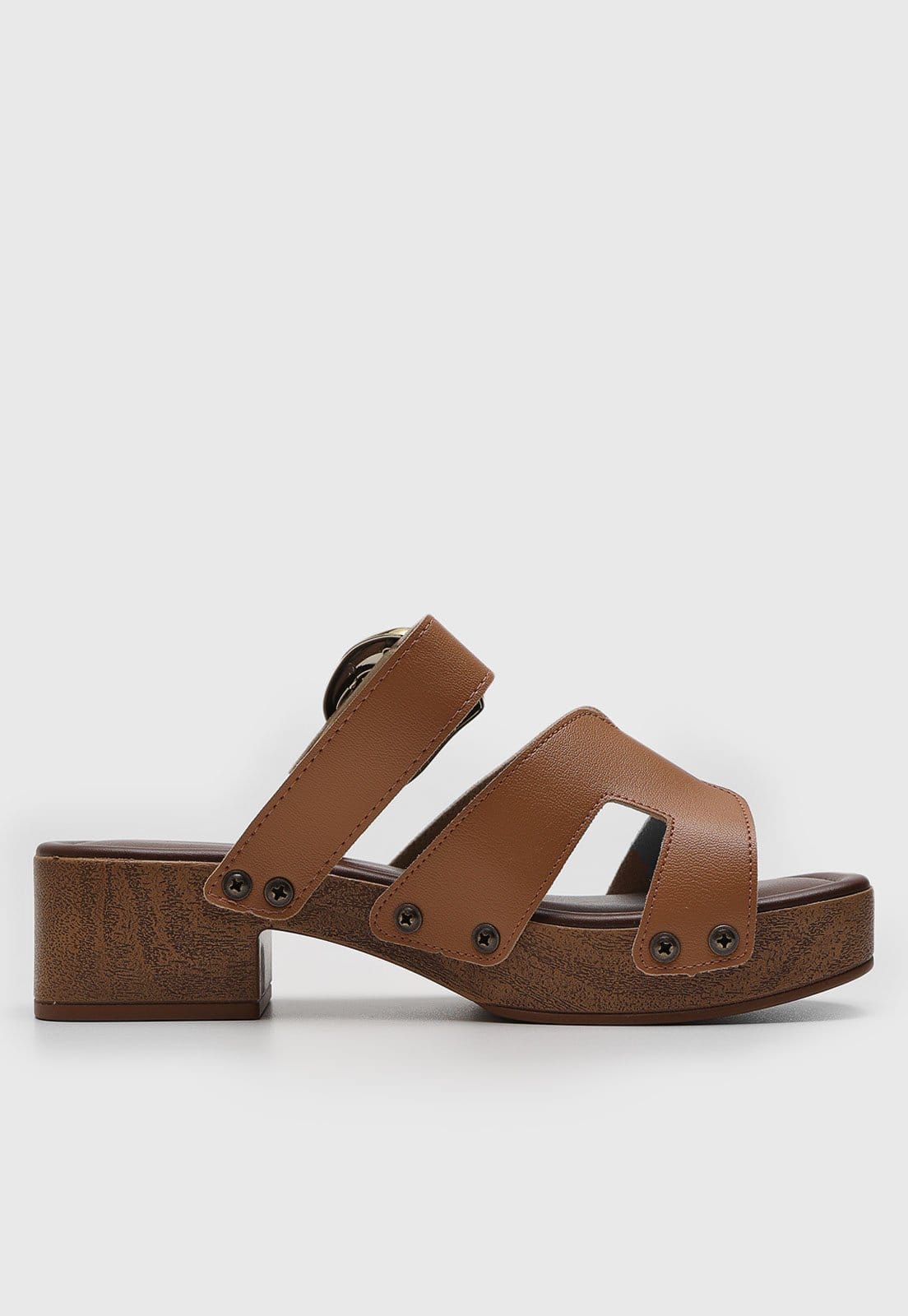 Vista 2 Tamanco Feminino Beira Rio Lisa BEIRA RIO caramelo