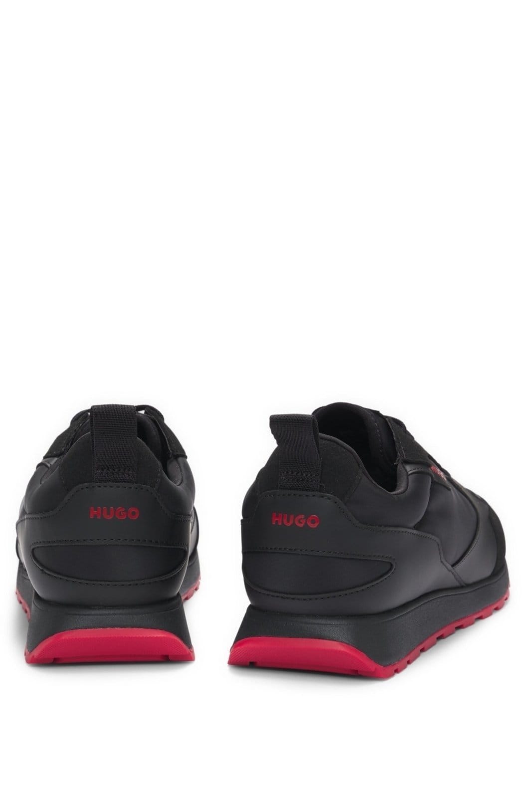 Tênis De Material Misto Com Detalhes Da Marca - 2