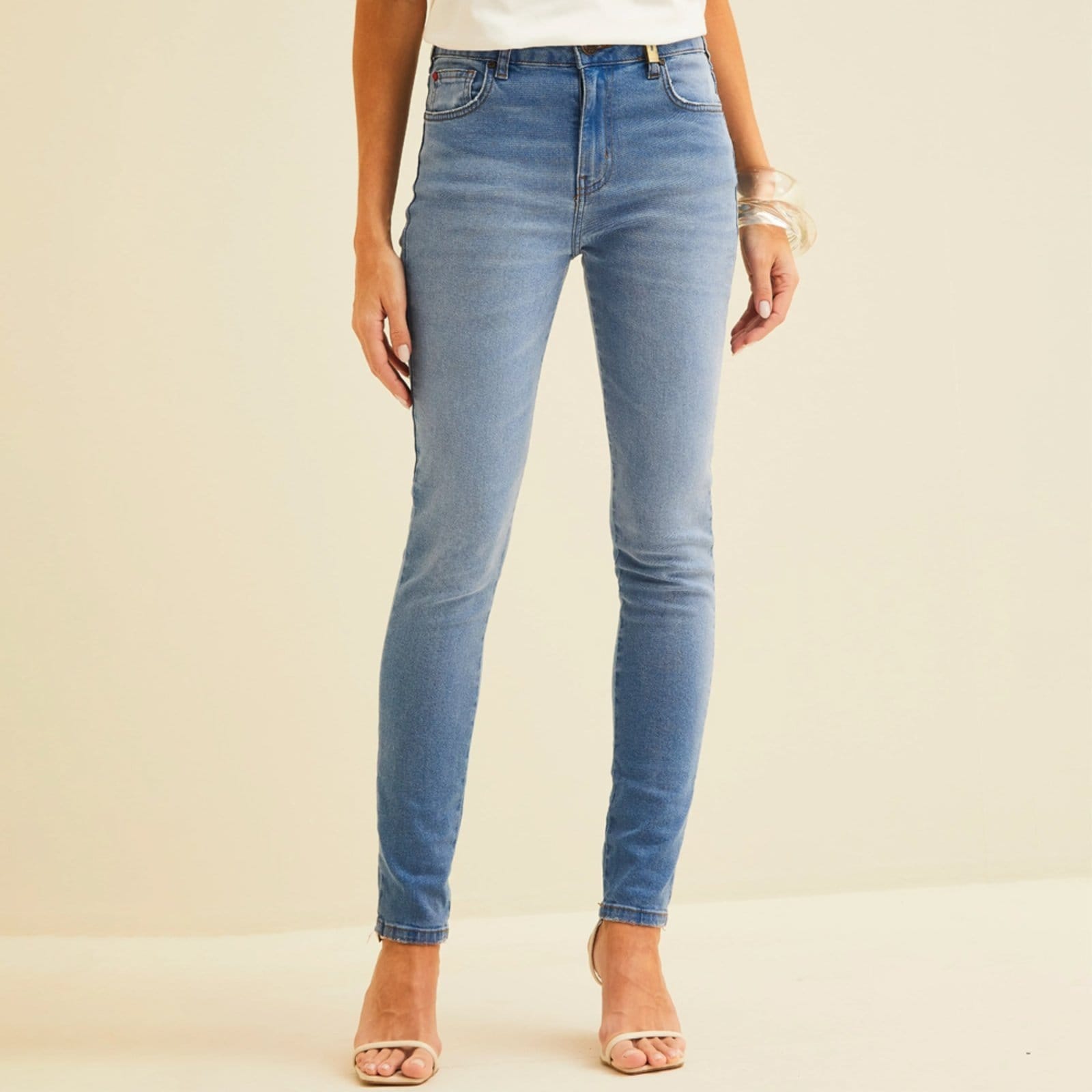 Calça Jeans Forum Marisa 2 Cigarrete Ve26 Feminino