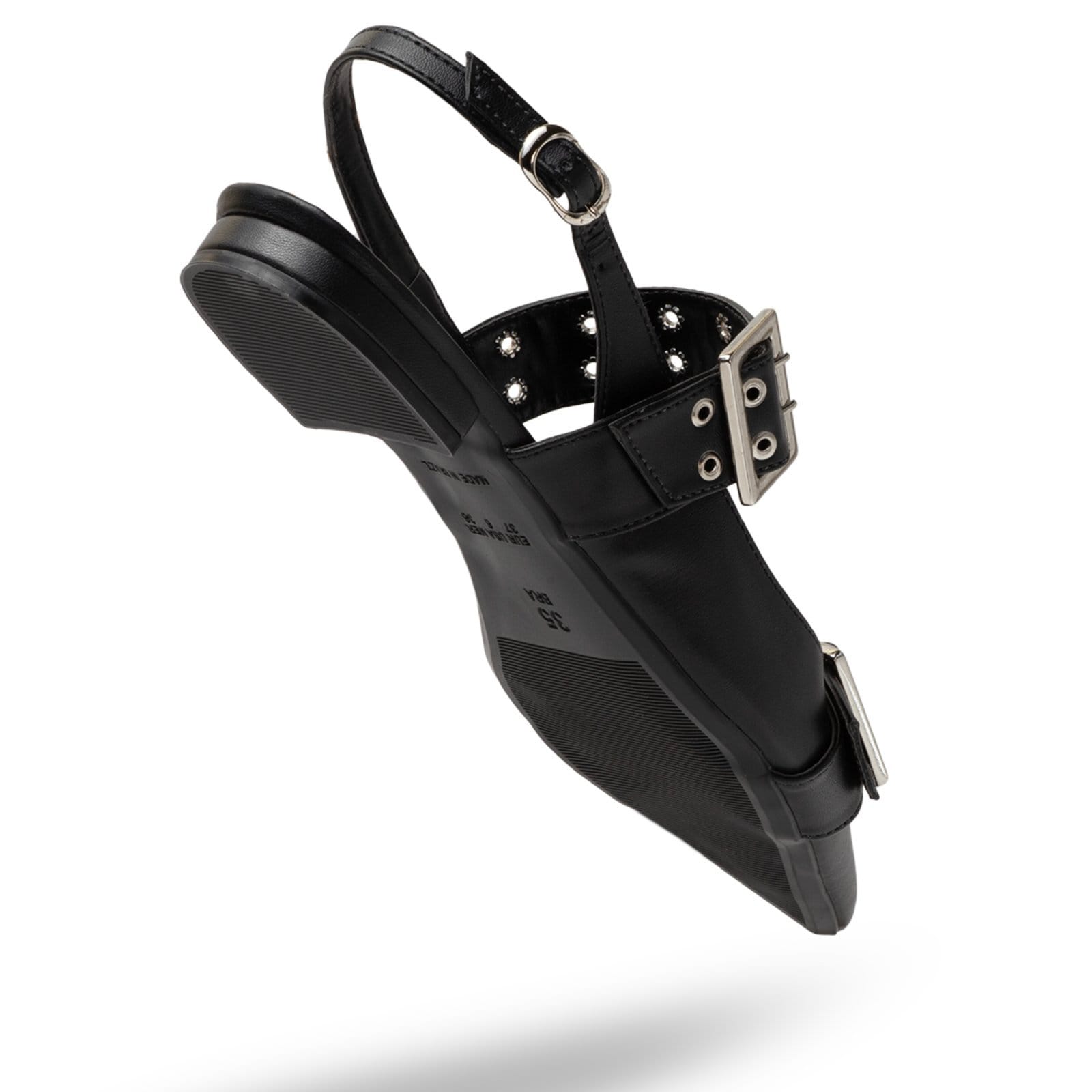 Sapatilha Slingback Rasteira Feminina 183010 - 2