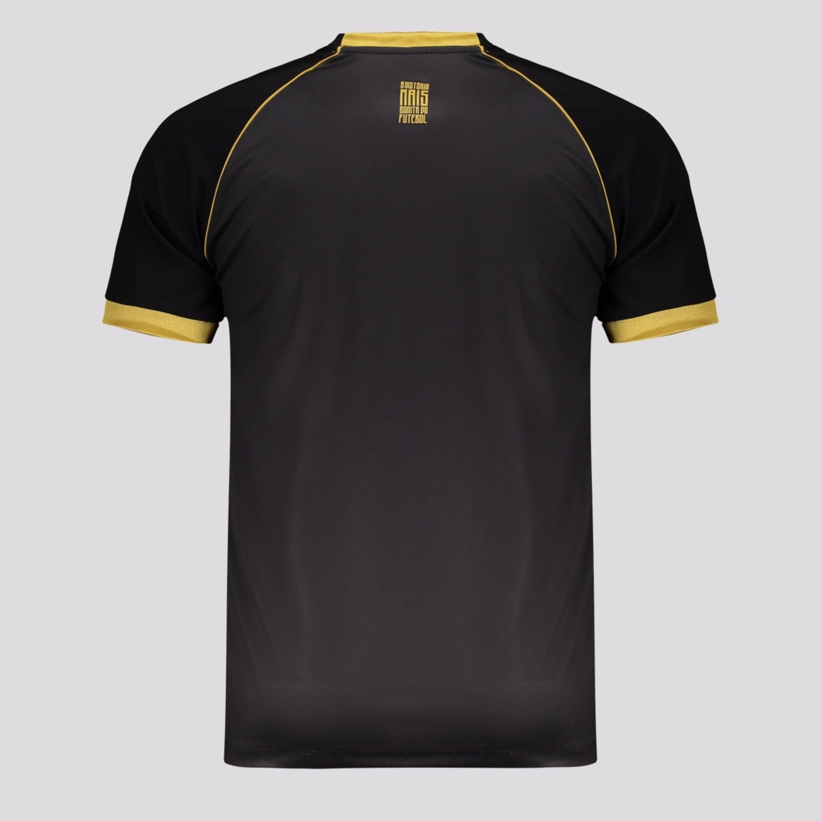 Vista 2 Camisa Vasco Classic Root Colors Preta Retrômania preto