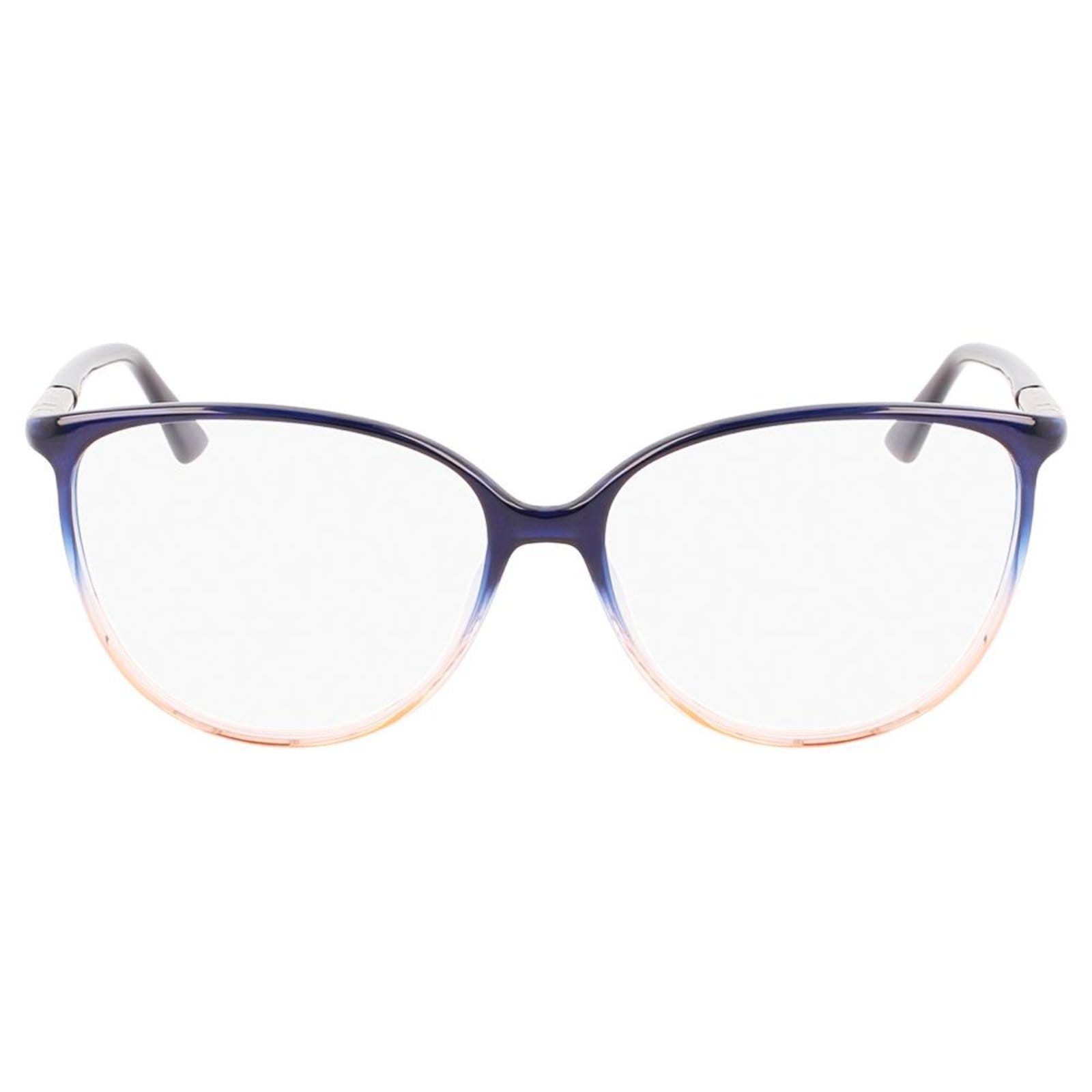 Vista 2 Armação de Óculos Calvin Klein CK21521 438 - Azul 56 Calvin Klein incolor azul