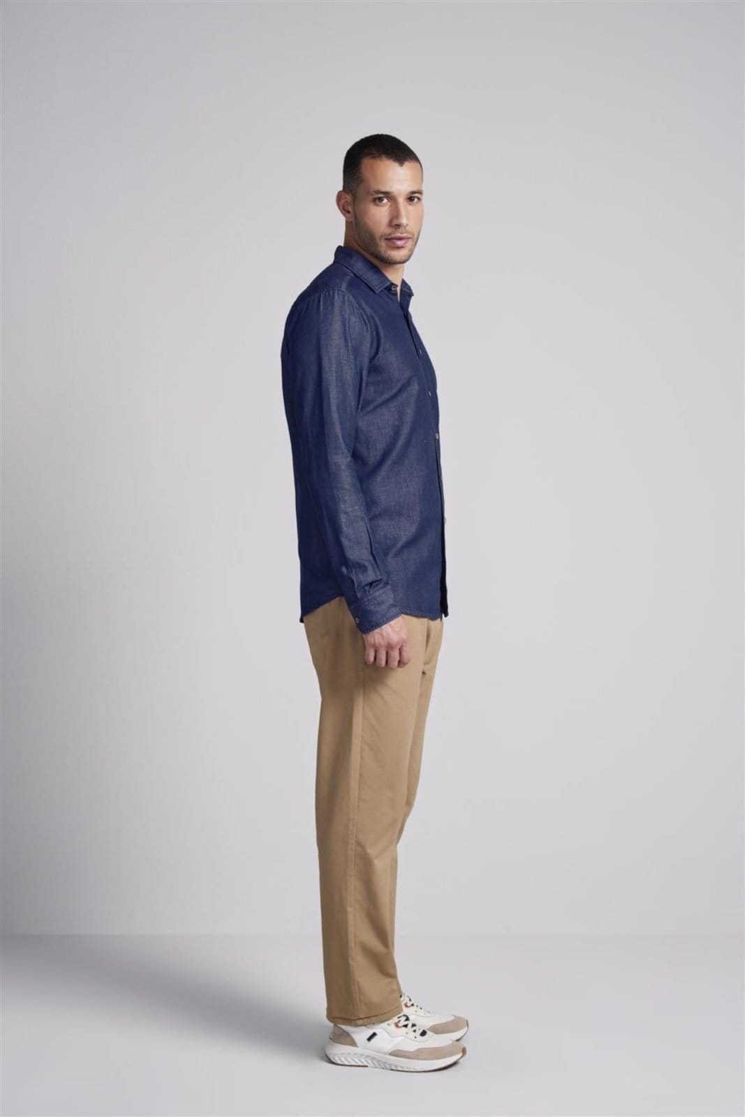 HIGHSTIL Camisa Lisa Linen Blend Comfort - 2