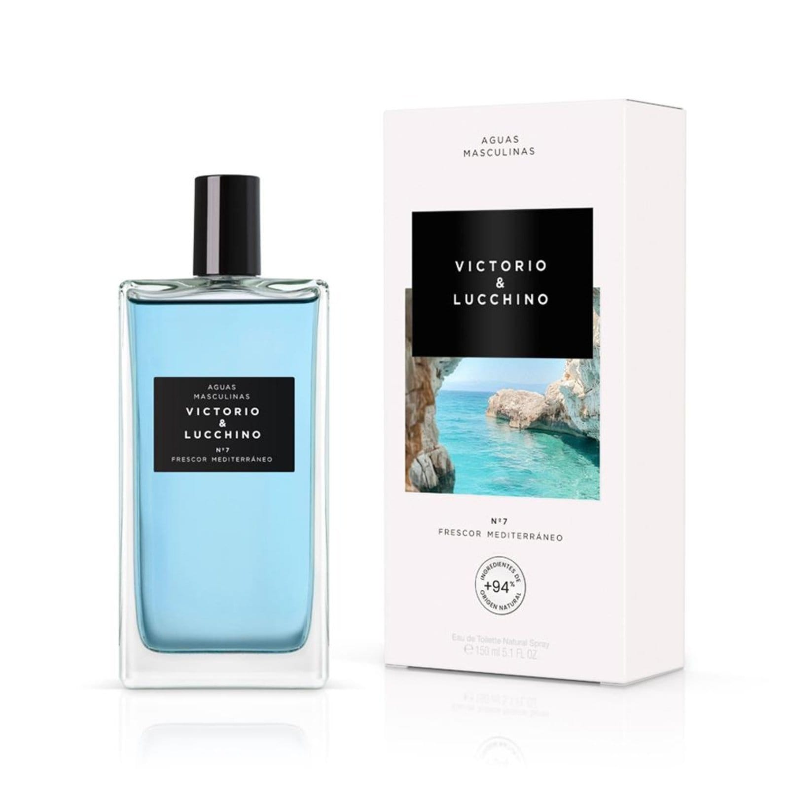 Victorio & Luchinno Aguas Masculinas Nº7 Frescor Mediterráneo Edt 150Ml