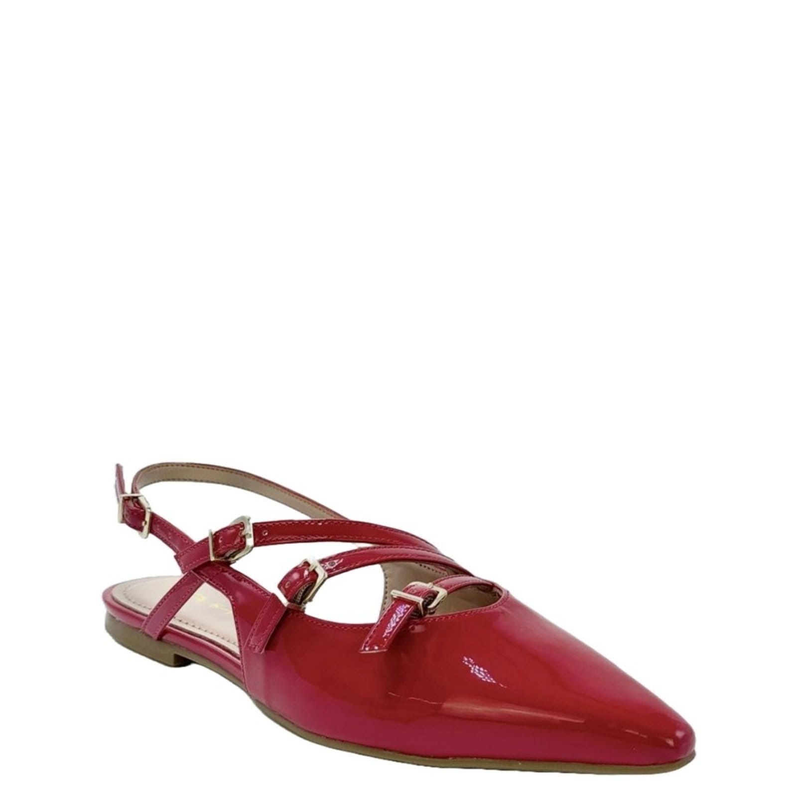Vista 2 Sapatilha Slingback Tabita 12654630 Tabita vermelho