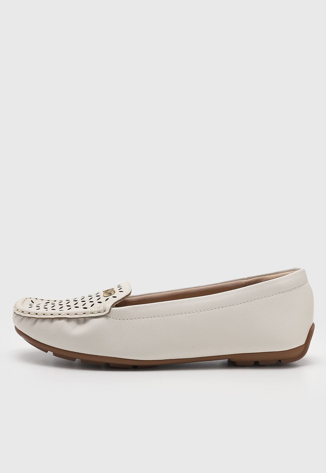 Mocassim Modare Lasercut Off-White
