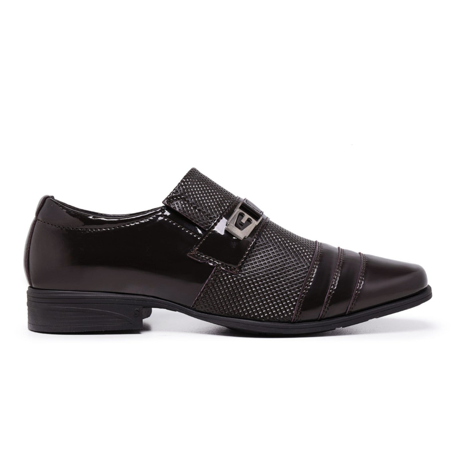 Sapato Social Masculino Calce Fácil Verniz Casamento Padrinho Schiareli 833