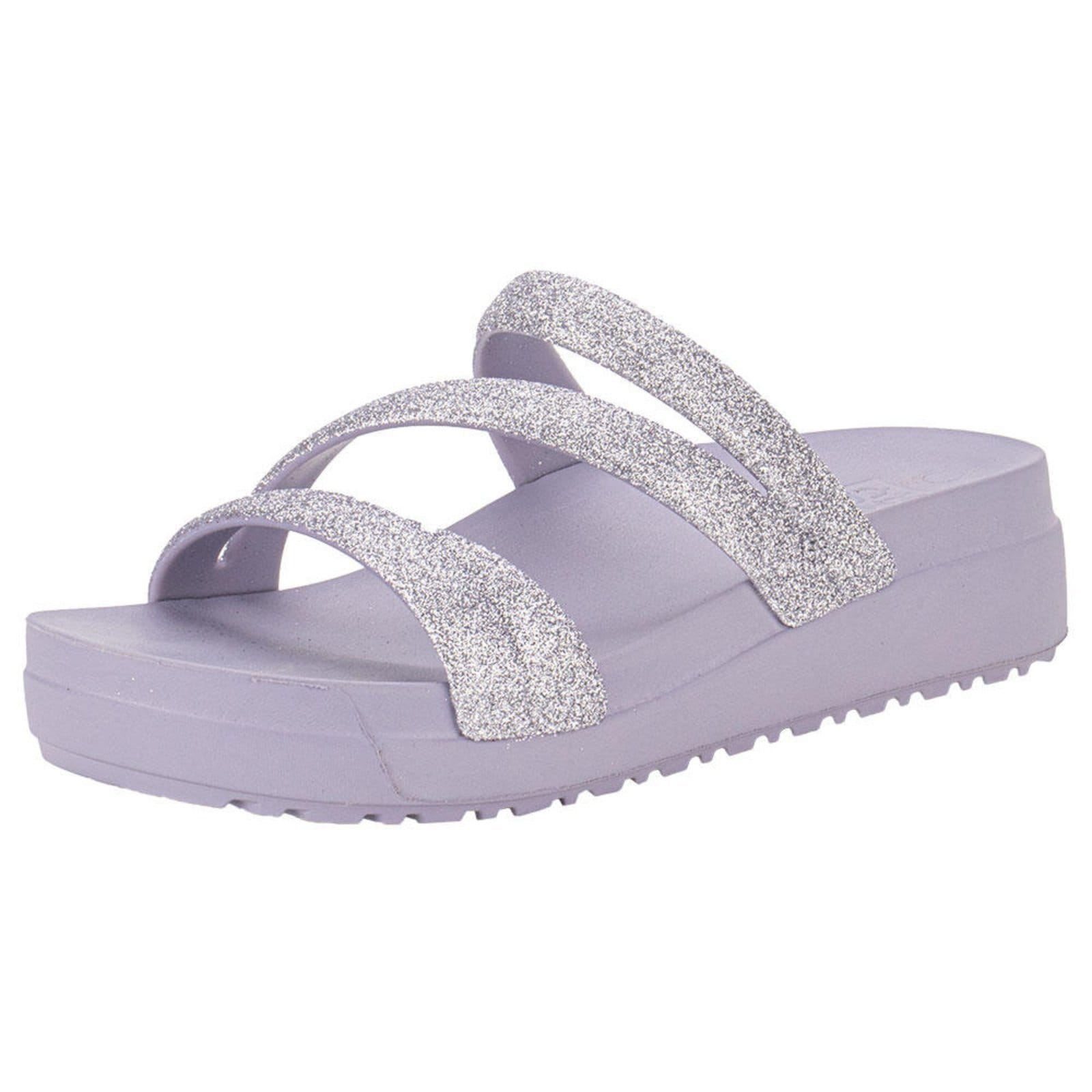 Tamanco Feminino Anabela Glitter Up Zaxy 19068 3299068