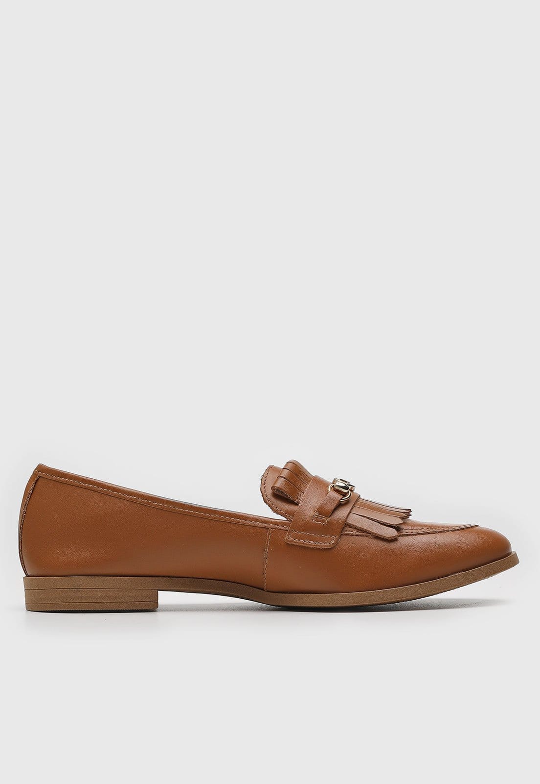 Vista 2 Mocassim Jorge Bischoff Detalhe Jorge Bischoff caramelo