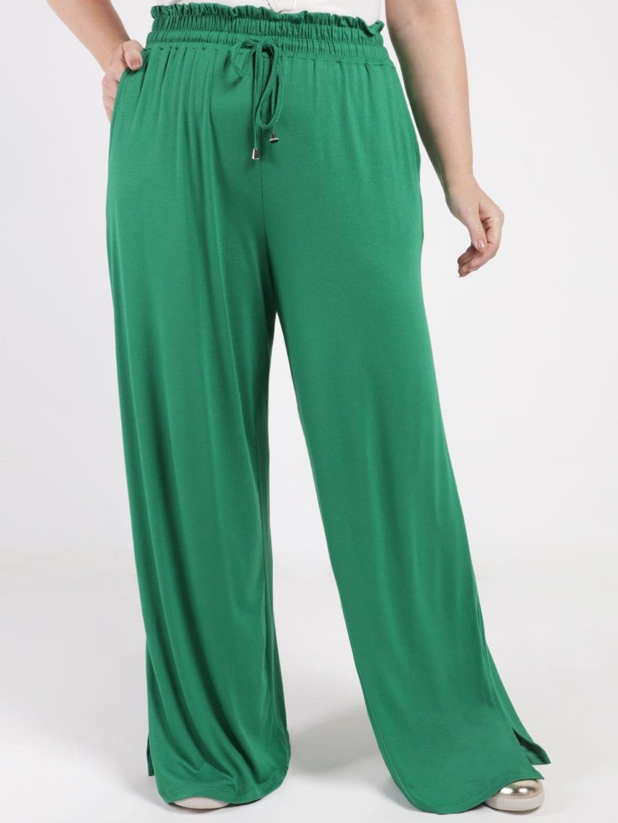 Calça Pantalona Autentique Plus Size Feminina