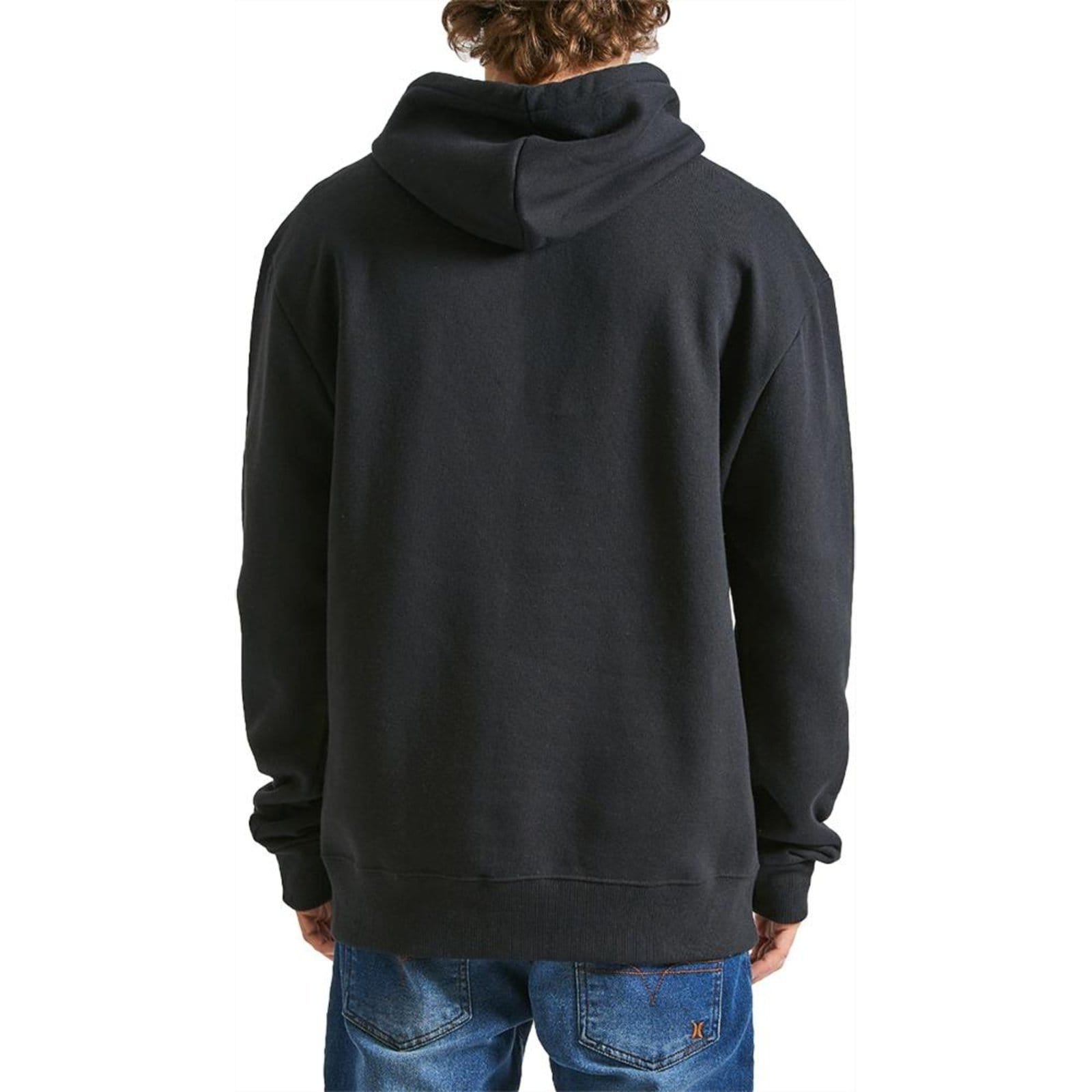 Vista 2 Moletom Hurley Canguru Bomb WT24 Masculino hurley preto