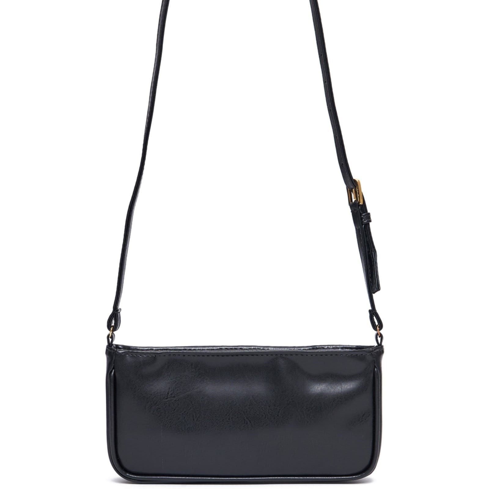 Vista 2 Bolsa Crossbody Easy Lança Perfume Stras In24 Feminino Easy Lança perfume preto