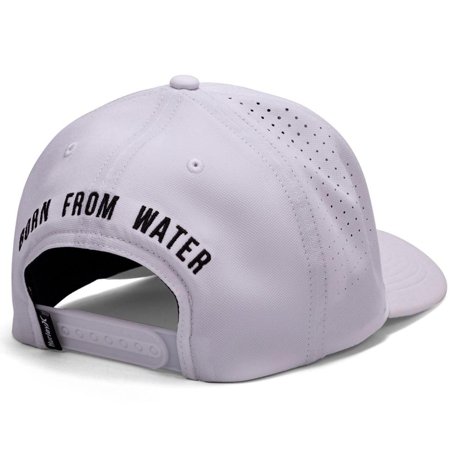 Vista 2 Boné Hurley Aba Curva Hexa Juvenil SM26 hurley branco