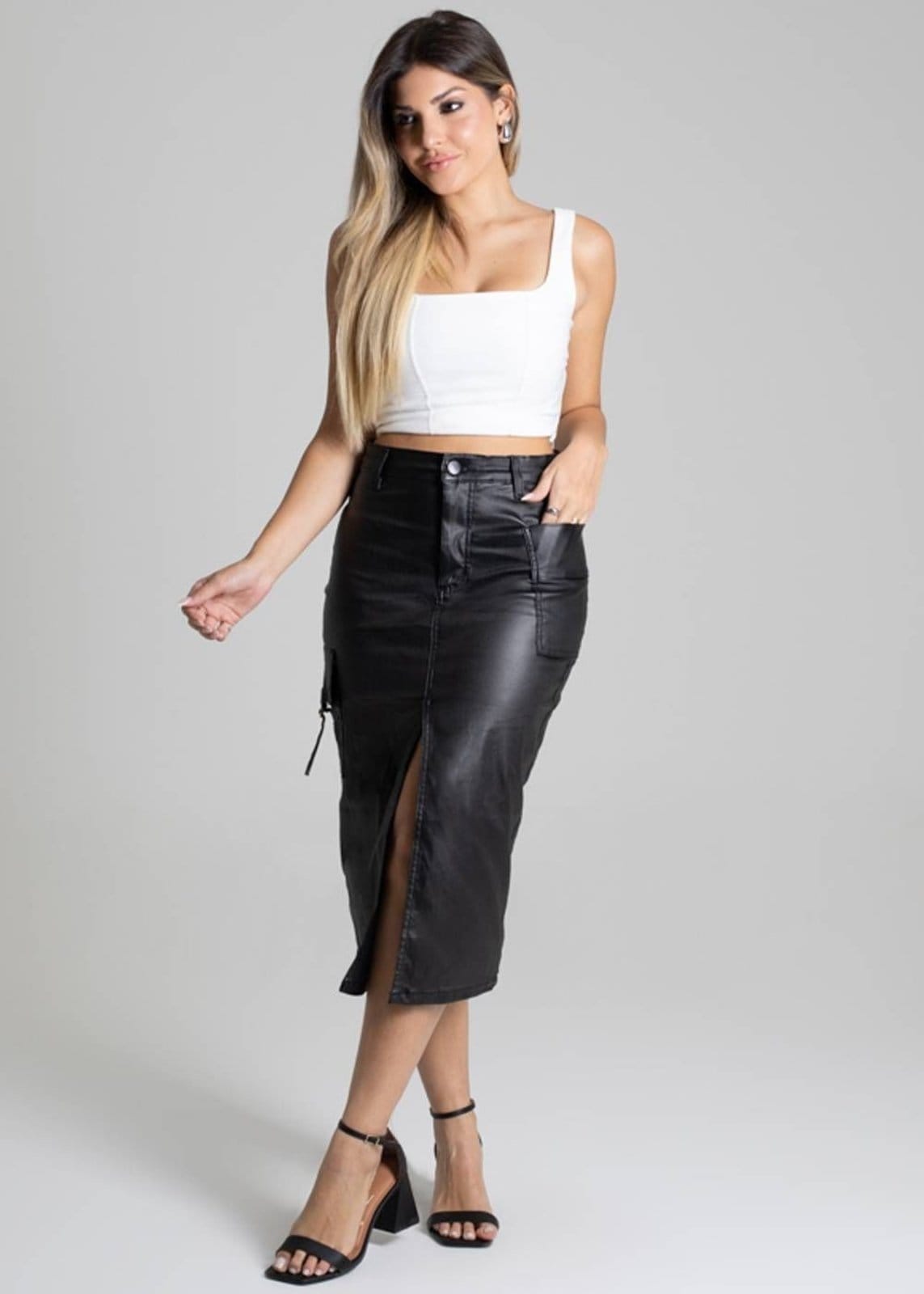 Saia Midi Bengaline Sawary - 277126