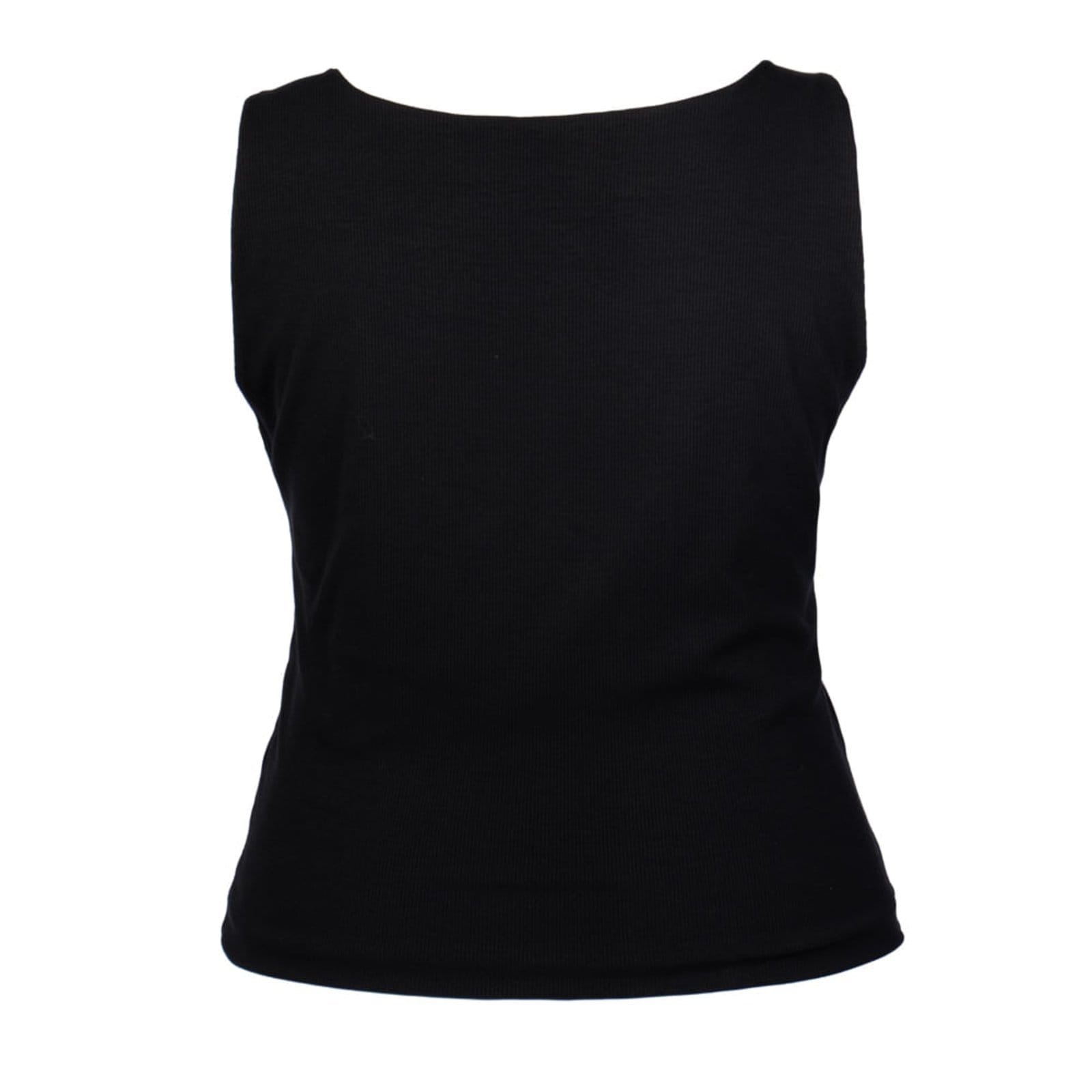 Vista 2 Regata Feminina LZT Plus Size Canelada LZT preto