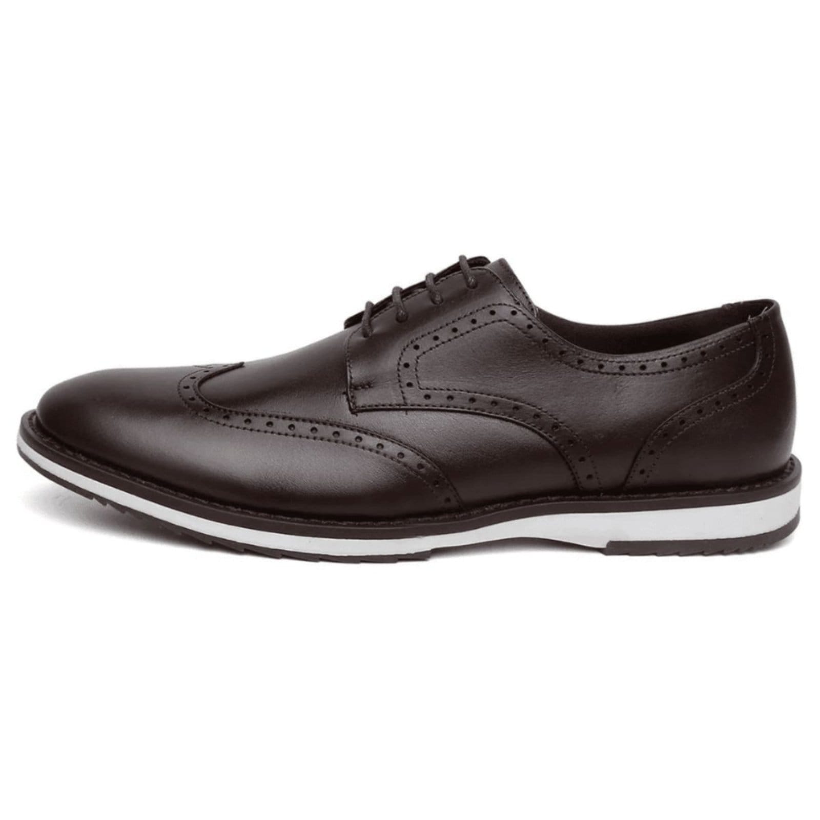 Sapato Casual Masculino Centuria Brogue em Couro