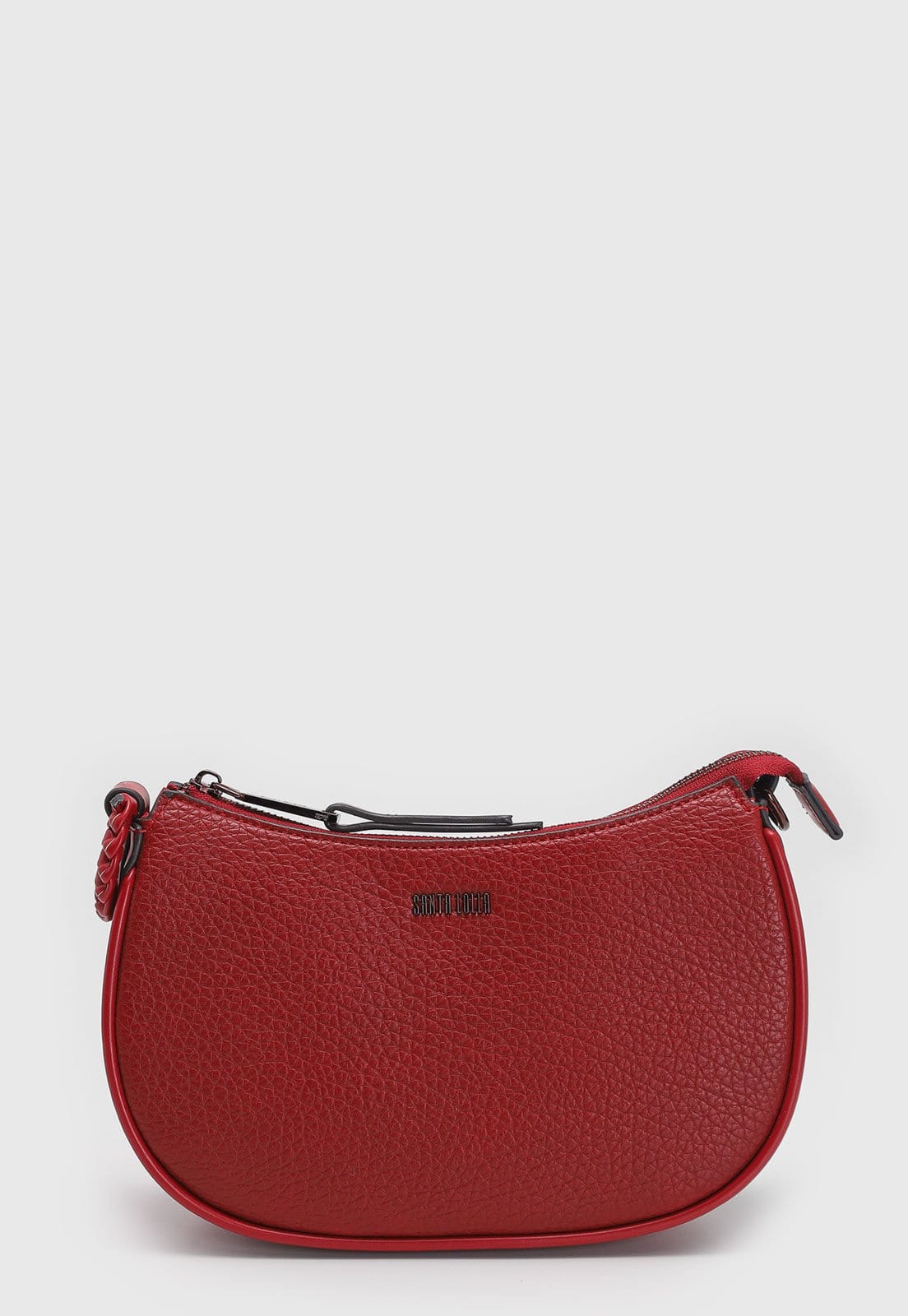 Bolsa Tiracolo Santa Lolla Baguete Vermelha