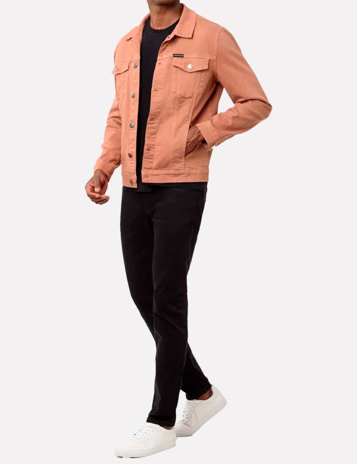 Calça Calvin Klein Maculina Jeans Skinny Preta