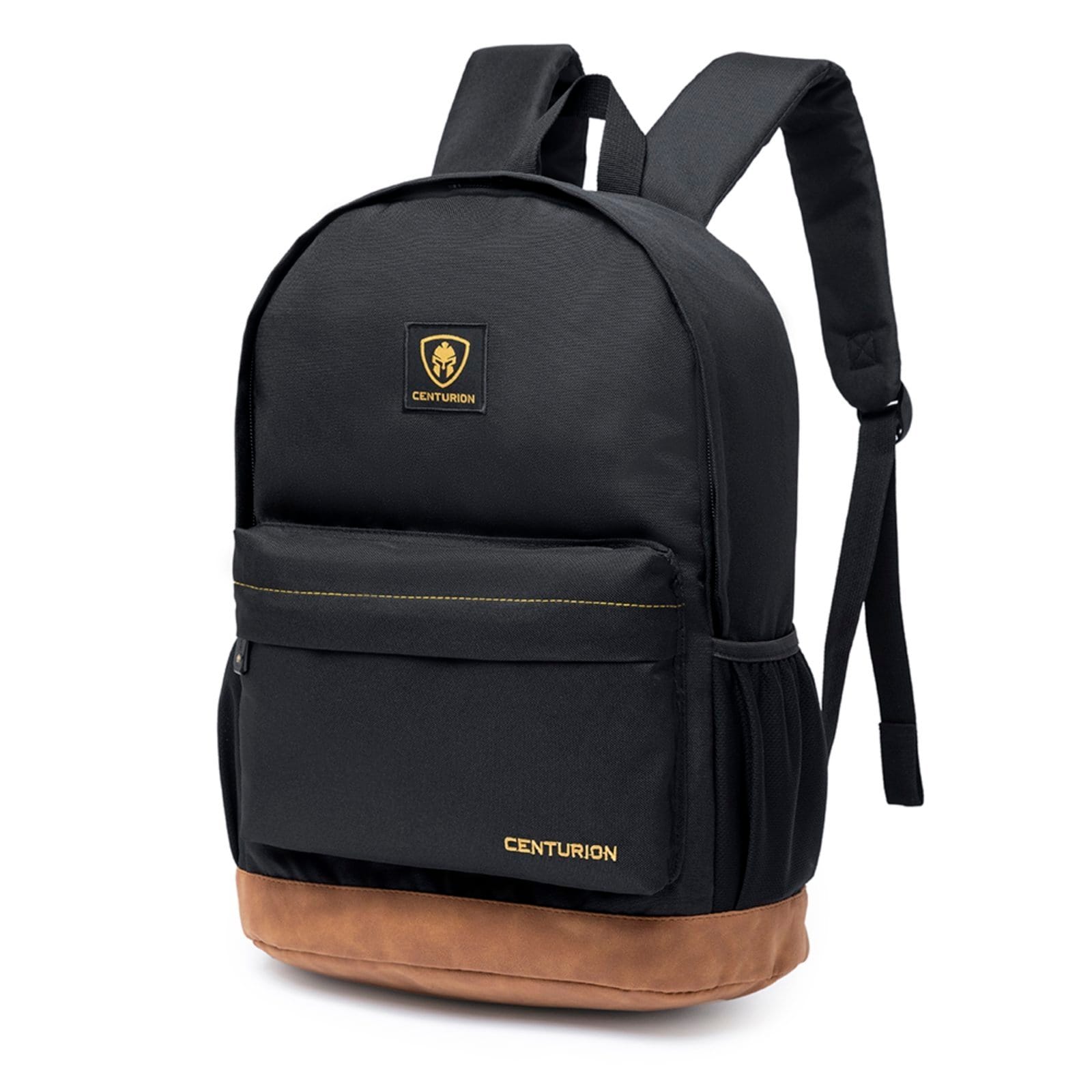 Vista 2 Kit Mochila Masculina e Estojo Escolar Centurion Bolsa Trabalho Notebook Reforçada Faculdade dia a dia Centurion preto