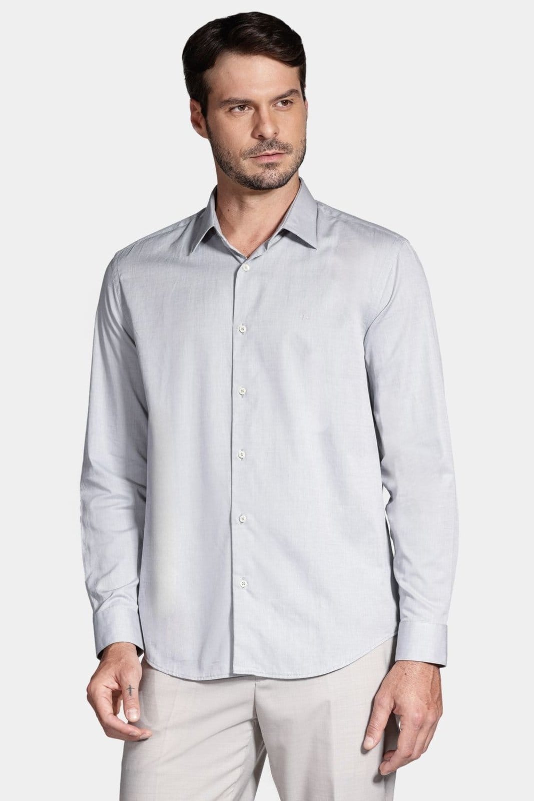 Camisa Aramis Manga Longa Regular Claro