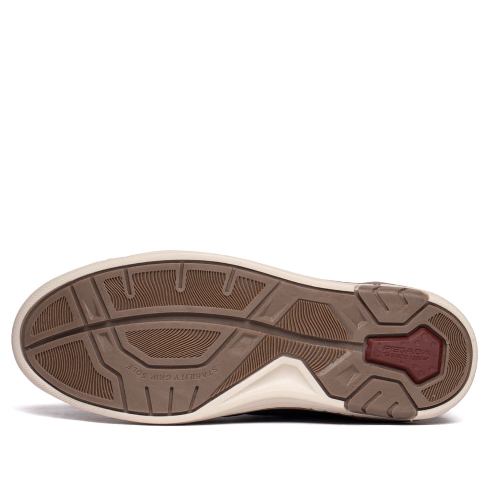 Vista 2 Sapatênis Masculino Pegada Couro Calce Fácil Marrom PEGADA preto