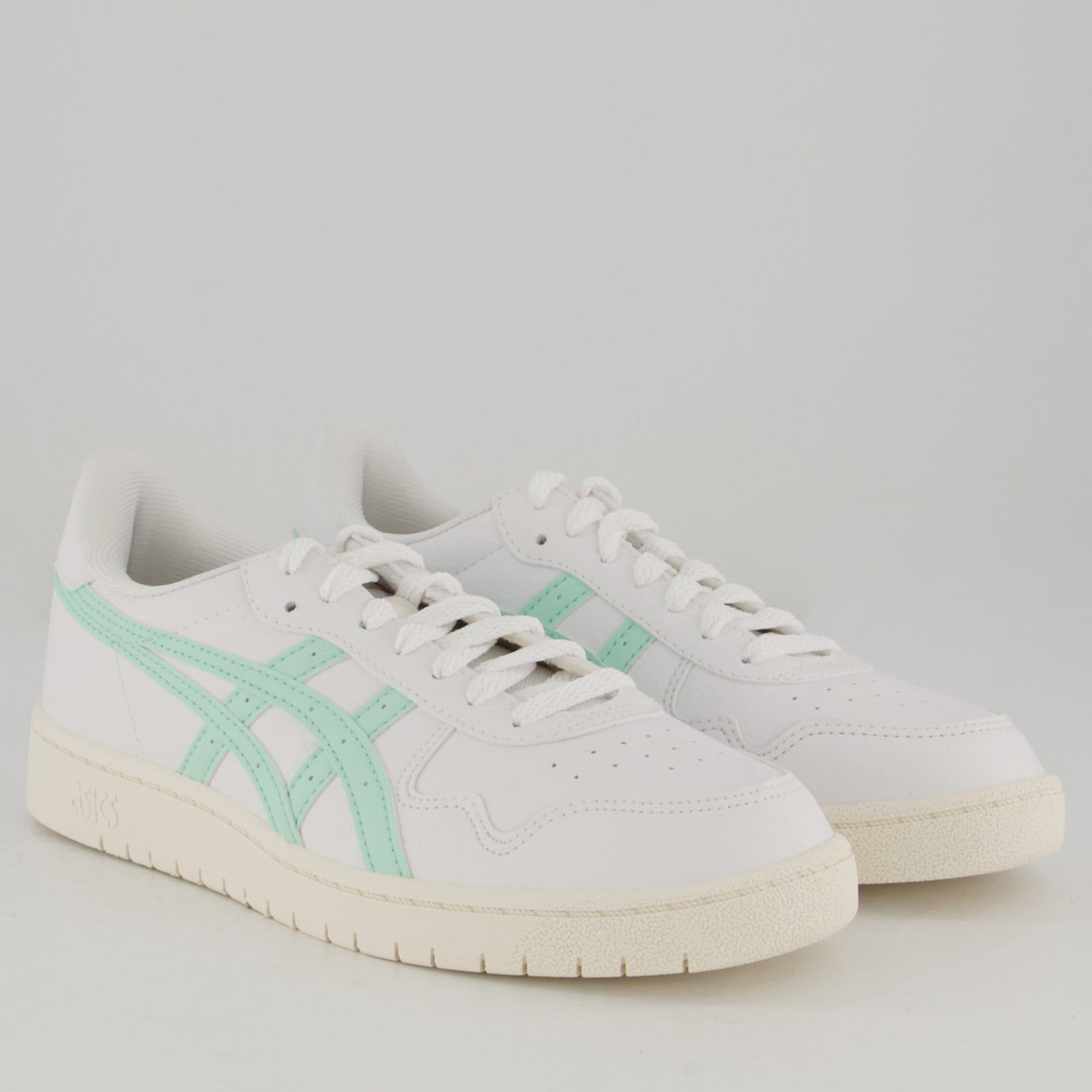 Vista 2 Tênis Asics Japan S Feminino Verde e Branco ASICS branco verde