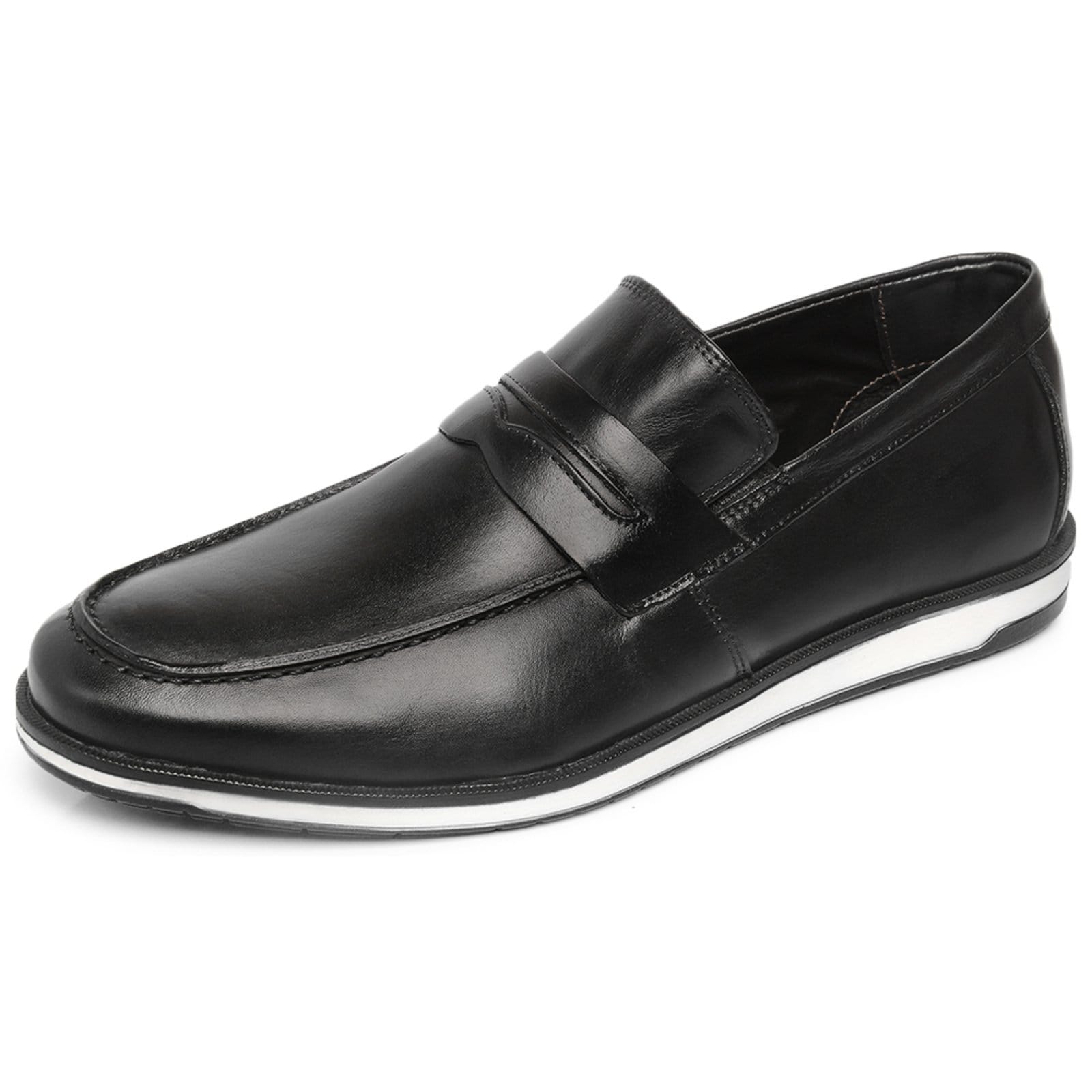 Sapato Social Bico Redondo Masculino Brogue Em Couro 16004