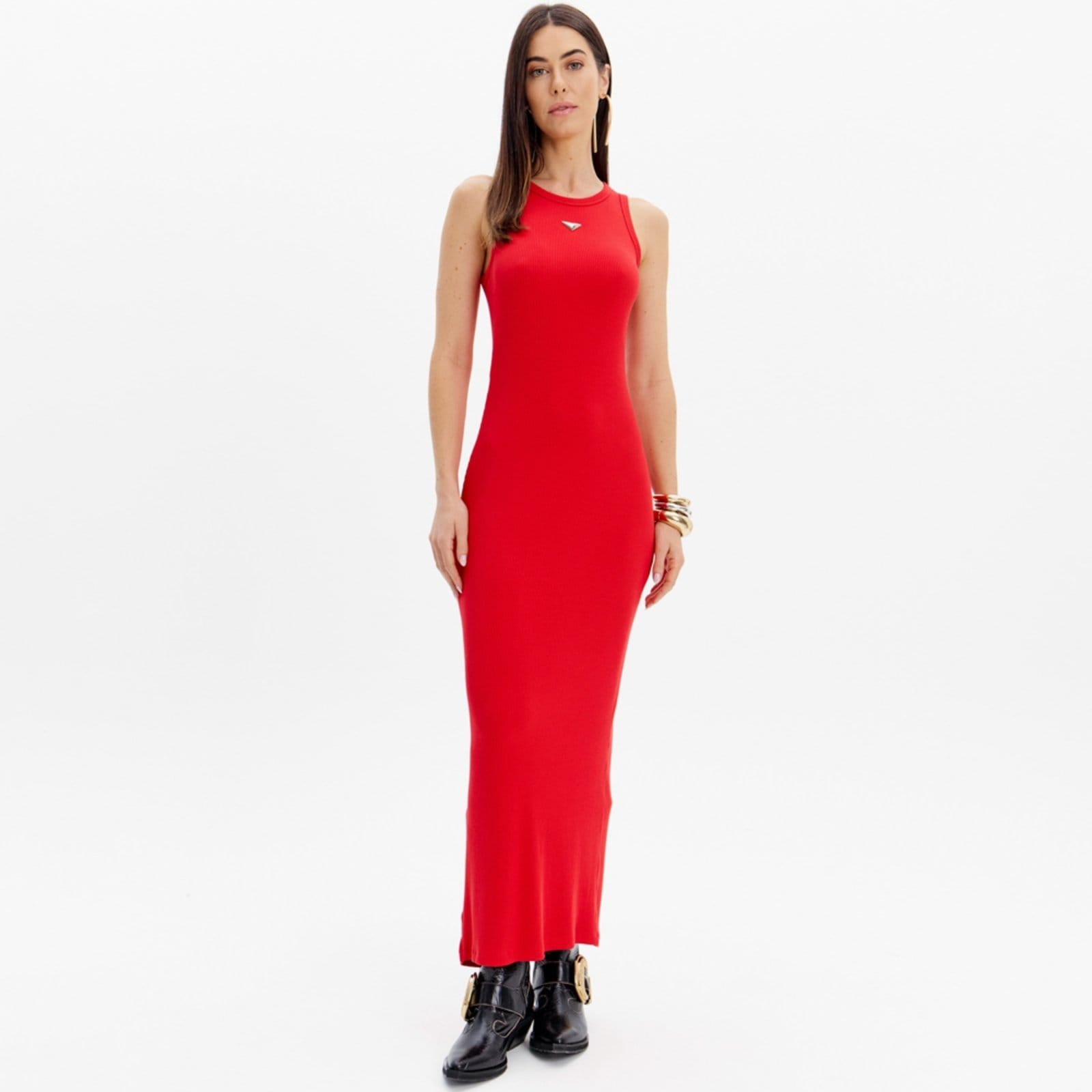 Vestido Super Mid Lança Perfume Canela Ou25 Feminino